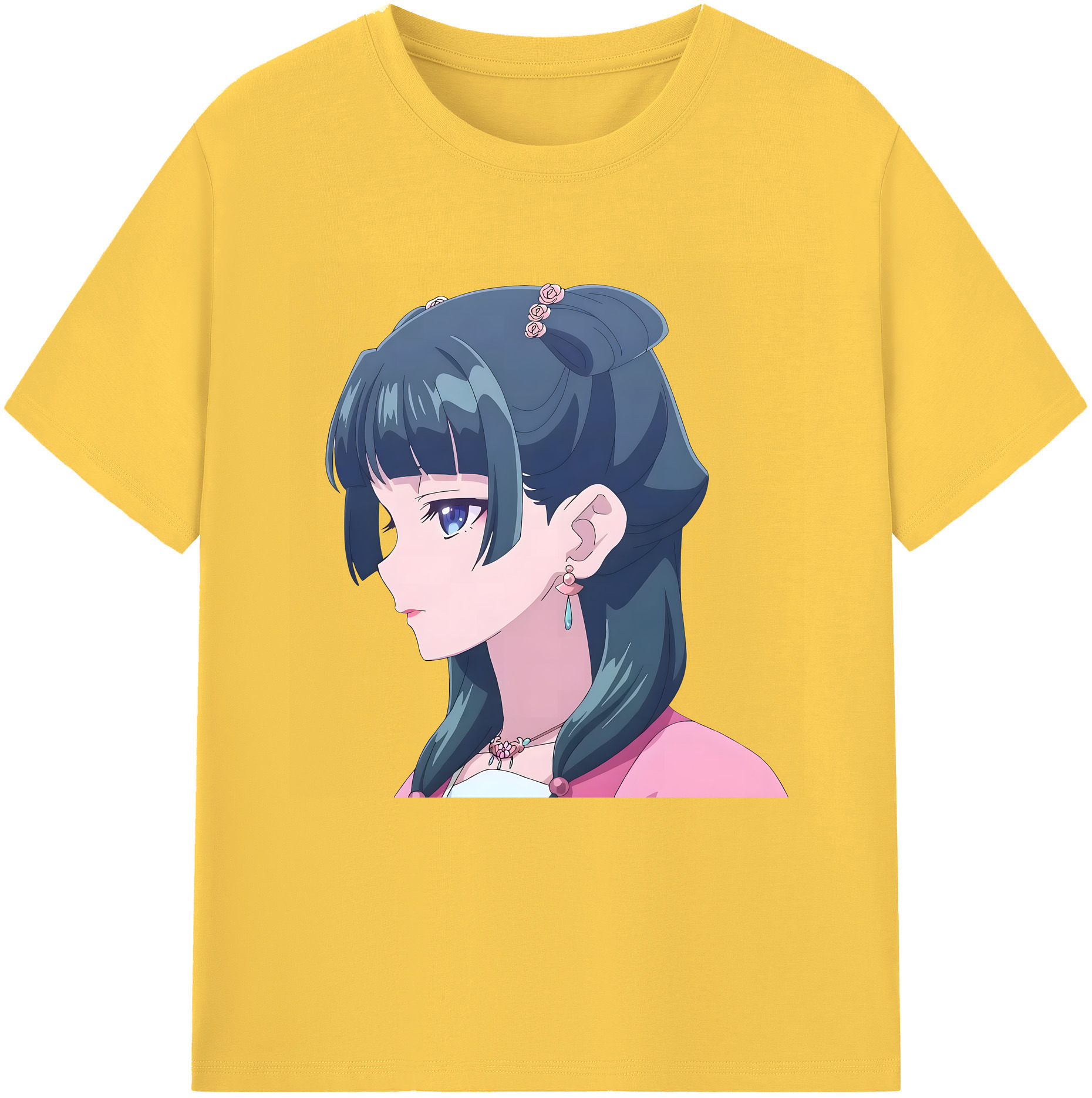 （画像用） 薬屋のひとりごと The Apothecary Diaries 綿100％半袖Tシャツ（フロントプリント）