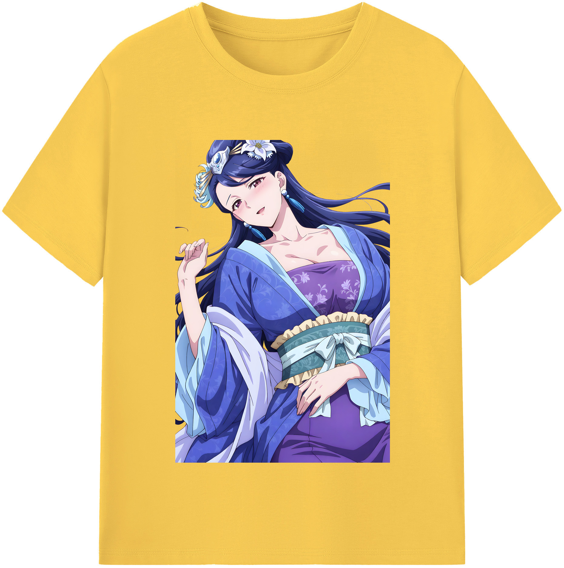 （画像用） 薬屋のひとりごと The Apothecary Diaries 綿100％半袖Tシャツ（フロントプリント）