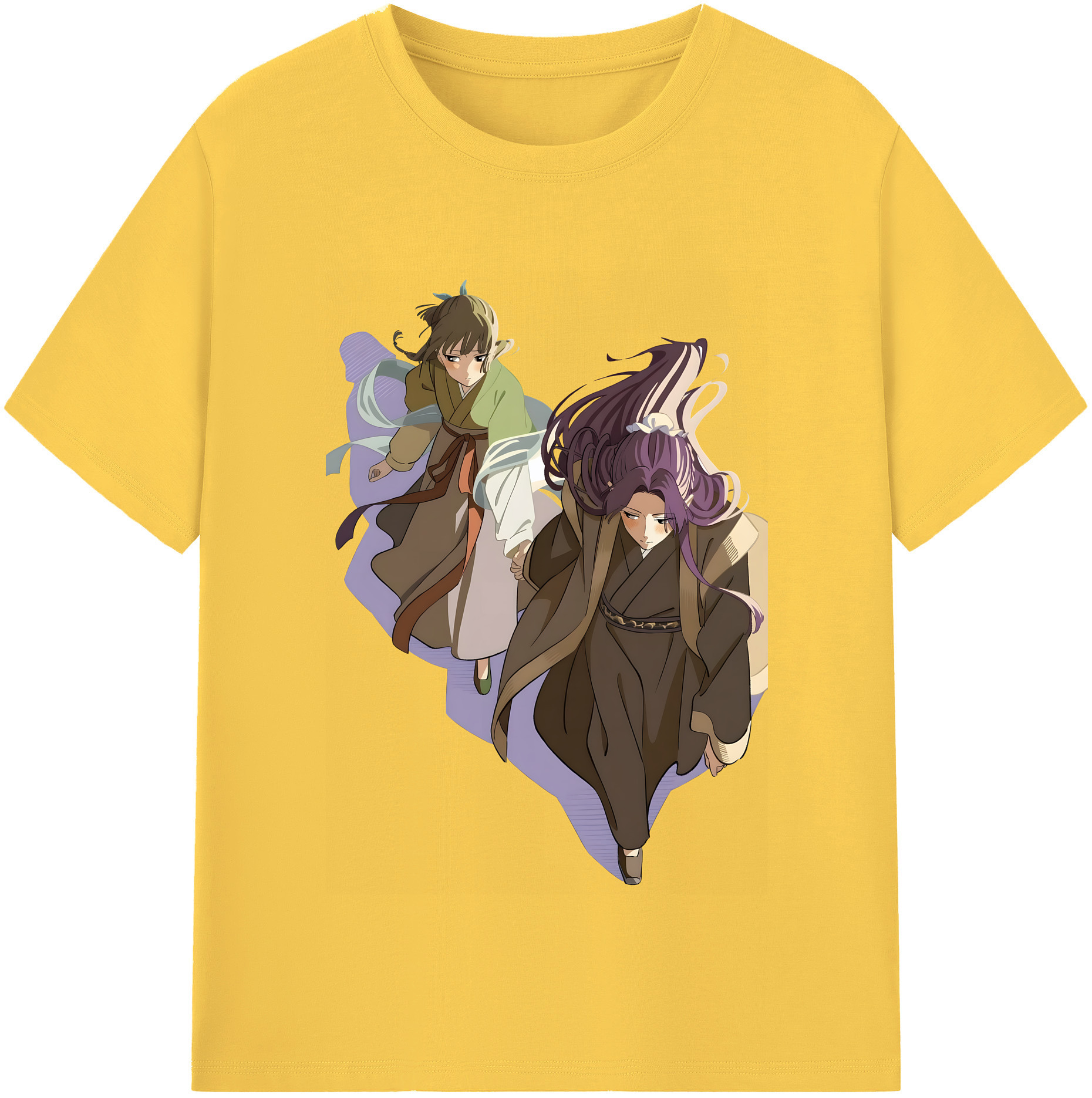 （画像用） 薬屋のひとりごと The Apothecary Diaries 綿100％半袖Tシャツ（フロントプリント）