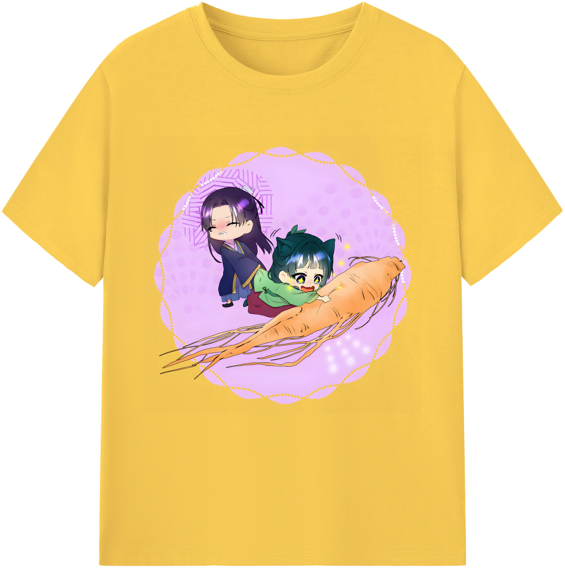 （画像用） 薬屋のひとりごと The Apothecary Diaries 綿100％半袖Tシャツ（フロントプリント）
