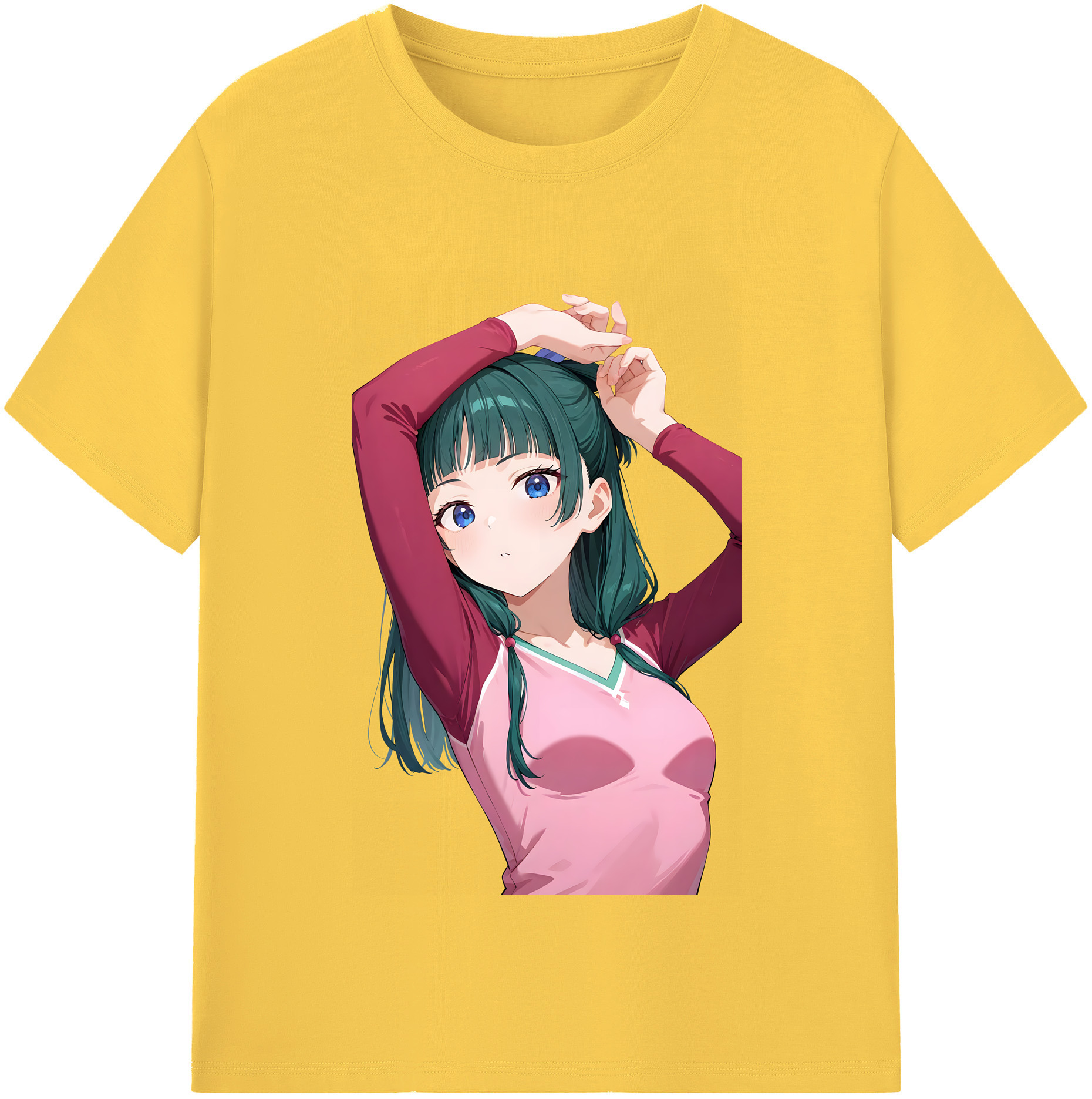（画像用） 薬屋のひとりごと The Apothecary Diaries 綿100％半袖Tシャツ（フロントプリント）