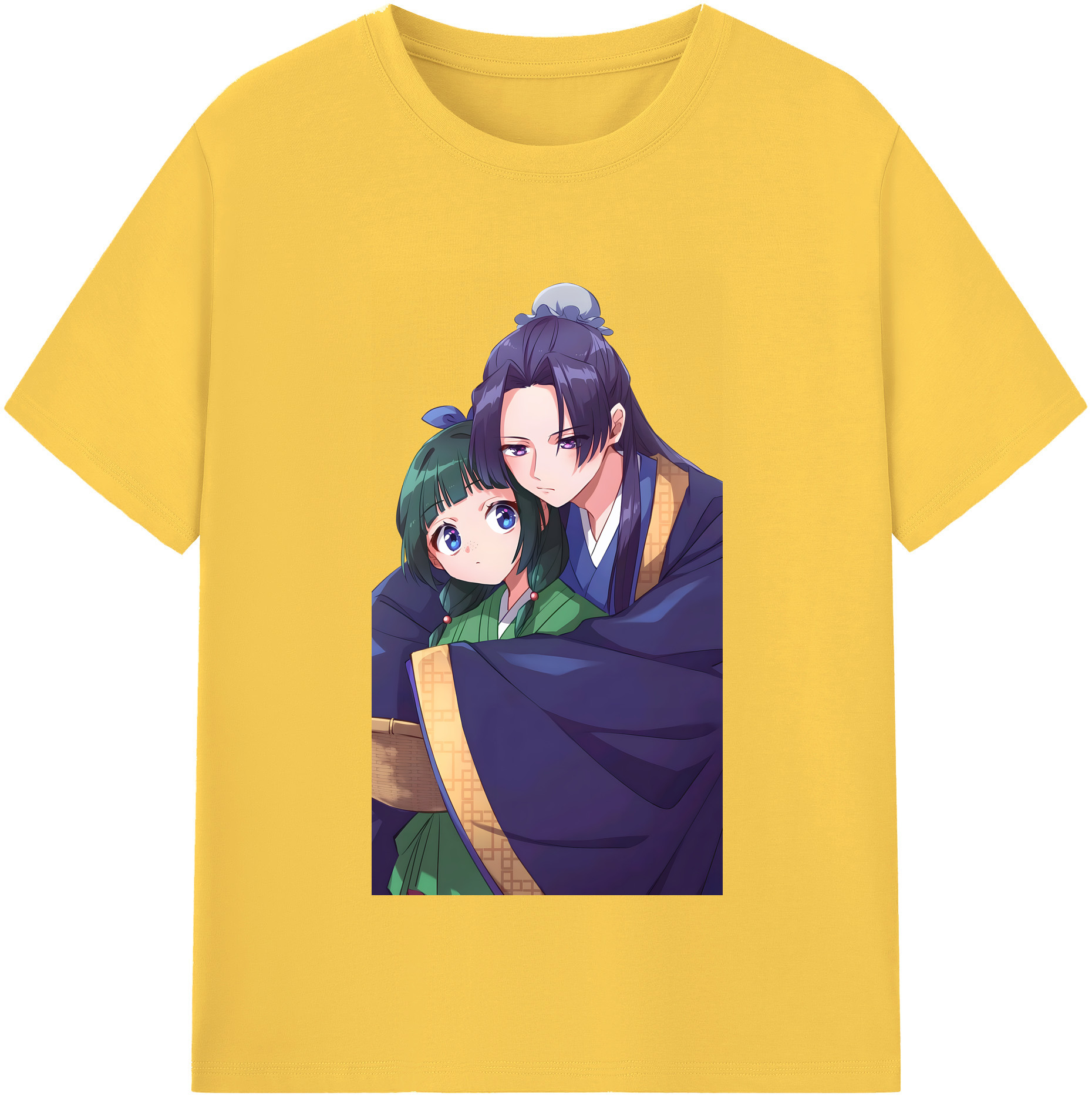 （画像用） 薬屋のひとりごと The Apothecary Diaries 綿100％半袖Tシャツ（フロントプリント）