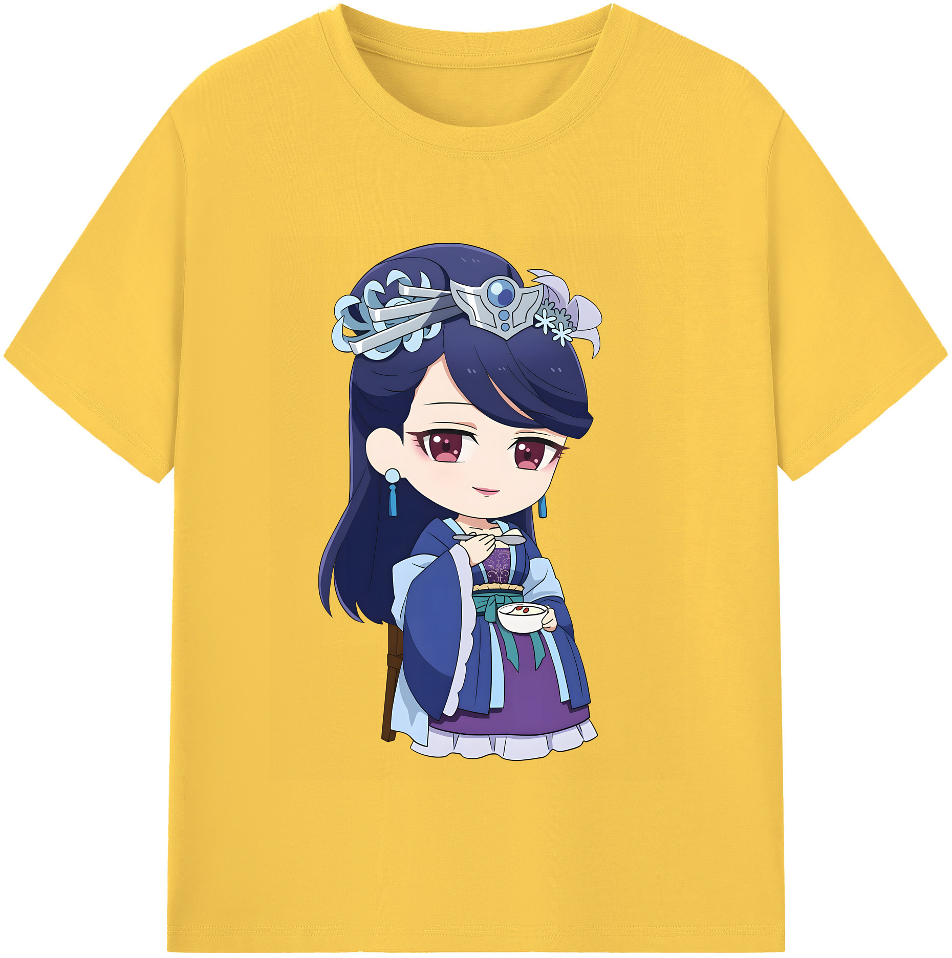 （画像用） 薬屋のひとりごと The Apothecary Diaries 綿100％半袖Tシャツ（フロントプリント）
