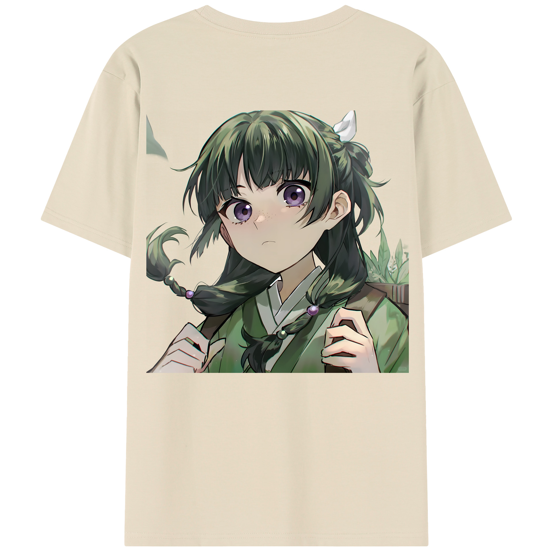 （画像用） 薬屋のひとりごと The Apothecary Diaries 綿100％半袖Tシャツ（背面プリント）
