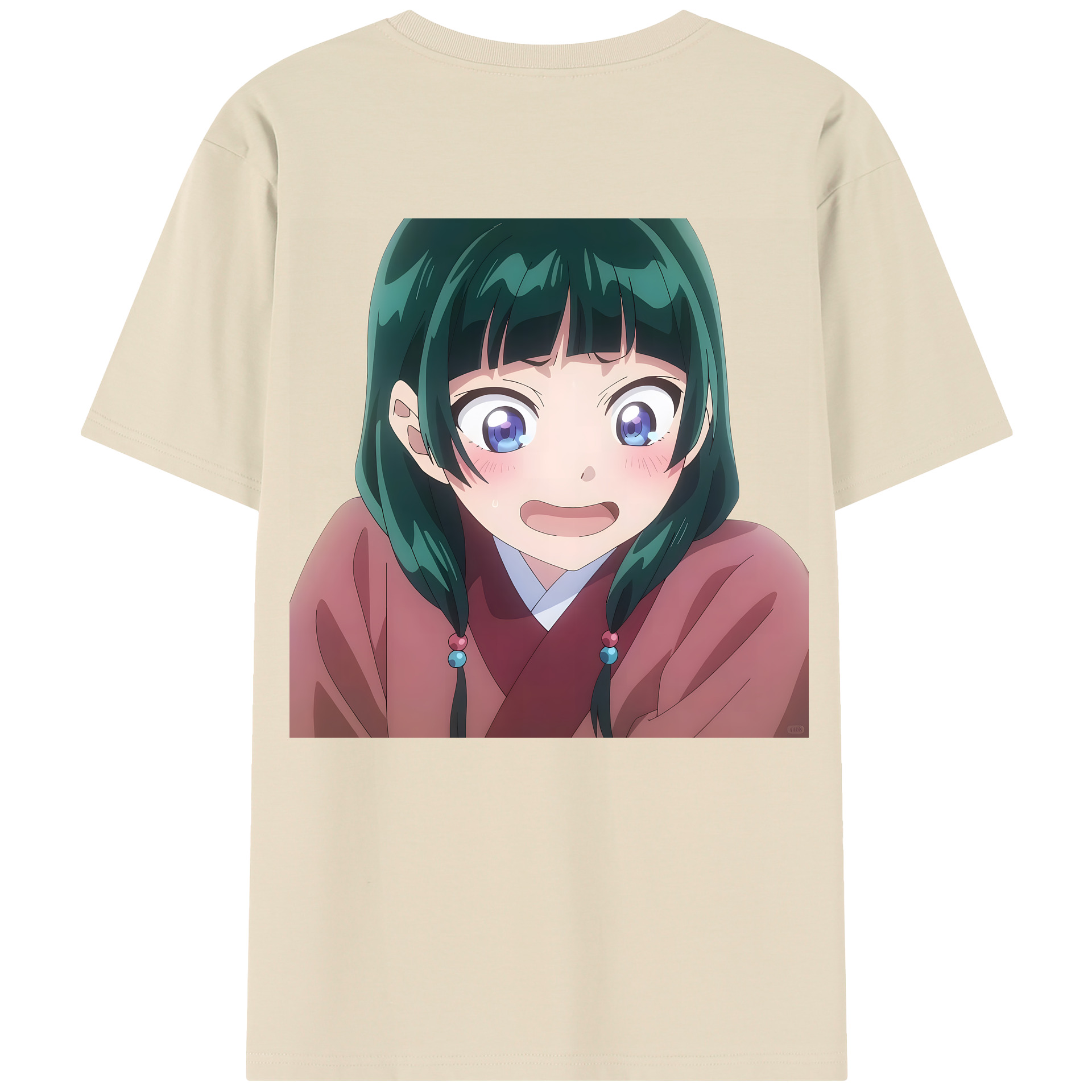 （画像用） 薬屋のひとりごと The Apothecary Diaries 綿100％半袖Tシャツ（背面プリント）