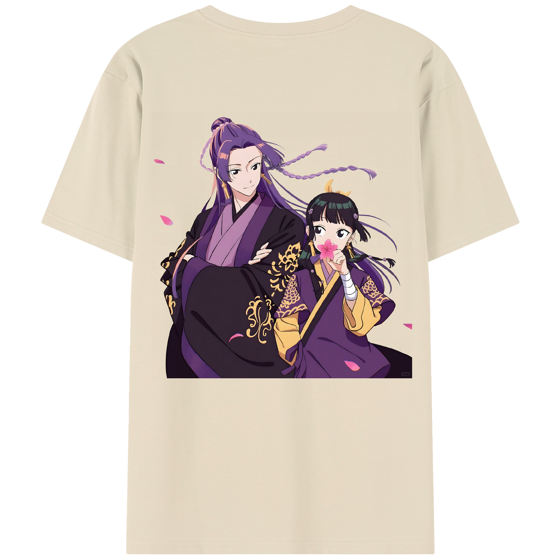 （画像用） 薬屋のひとりごと The Apothecary Diaries 綿100％半袖Tシャツ（背面プリント）