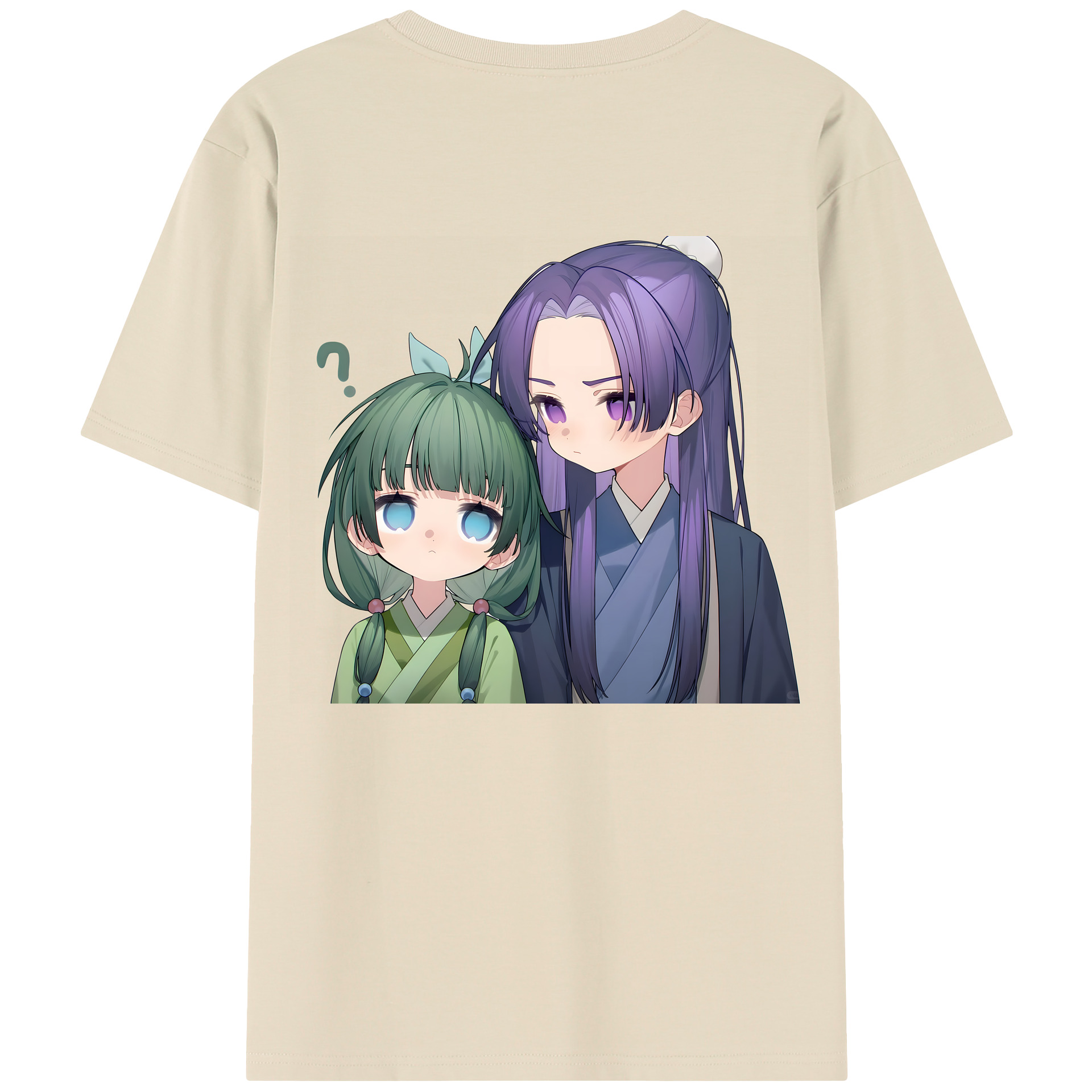 （画像用） 薬屋のひとりごと The Apothecary Diaries 綿100％半袖Tシャツ（背面プリント）