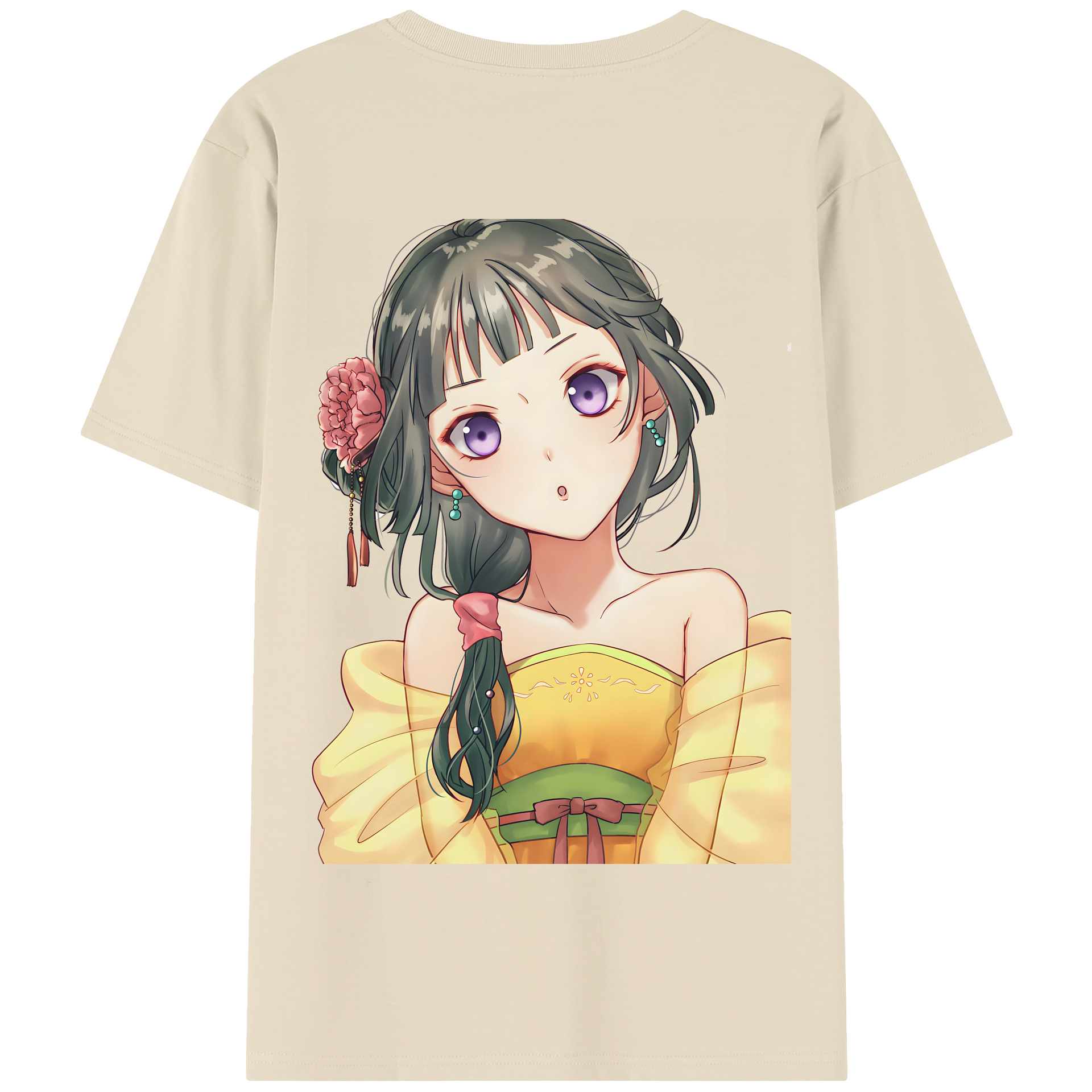 （画像用） 薬屋のひとりごと The Apothecary Diaries 綿100％半袖Tシャツ（背面プリント）