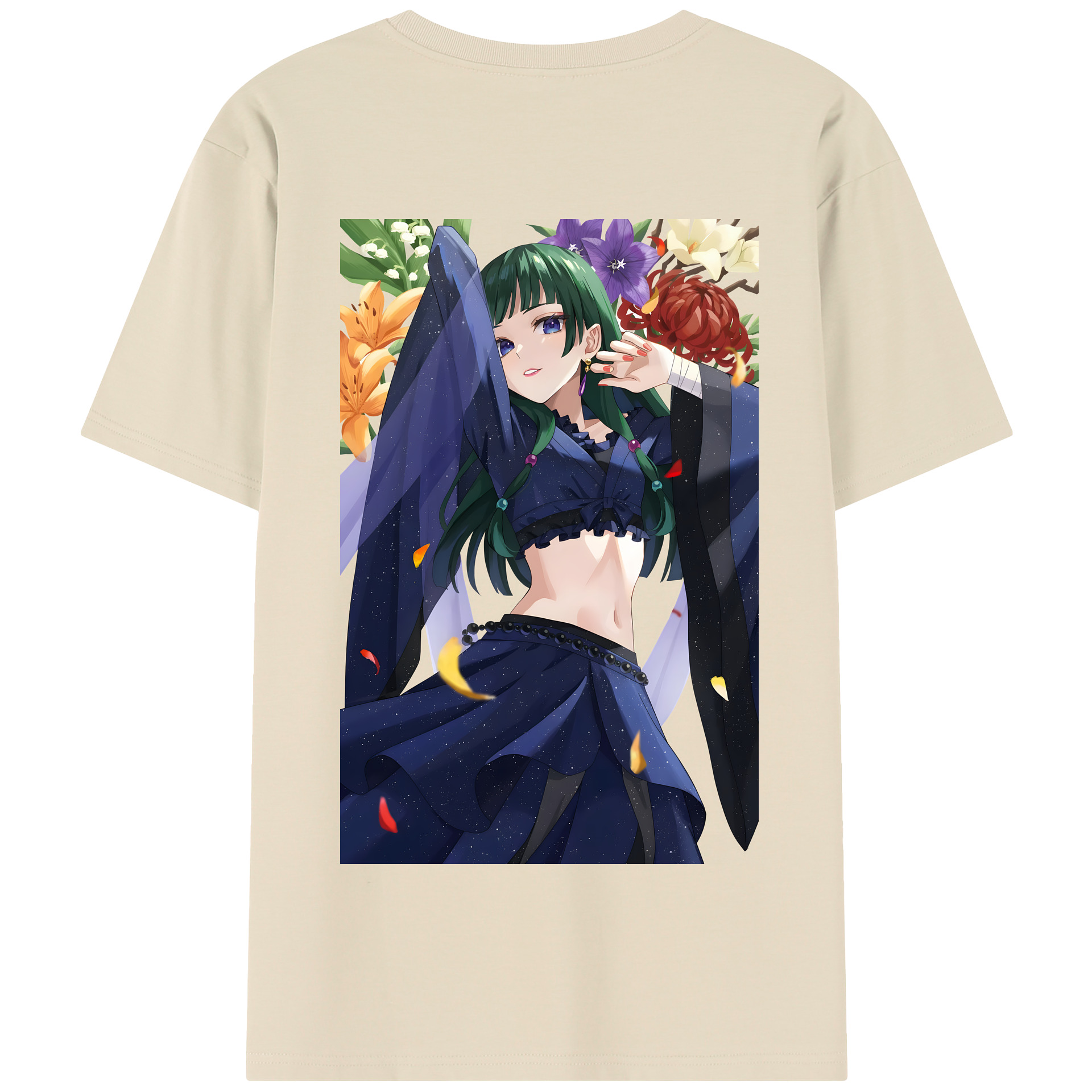 （画像用） 薬屋のひとりごと The Apothecary Diaries 綿100％半袖Tシャツ（背面プリント）