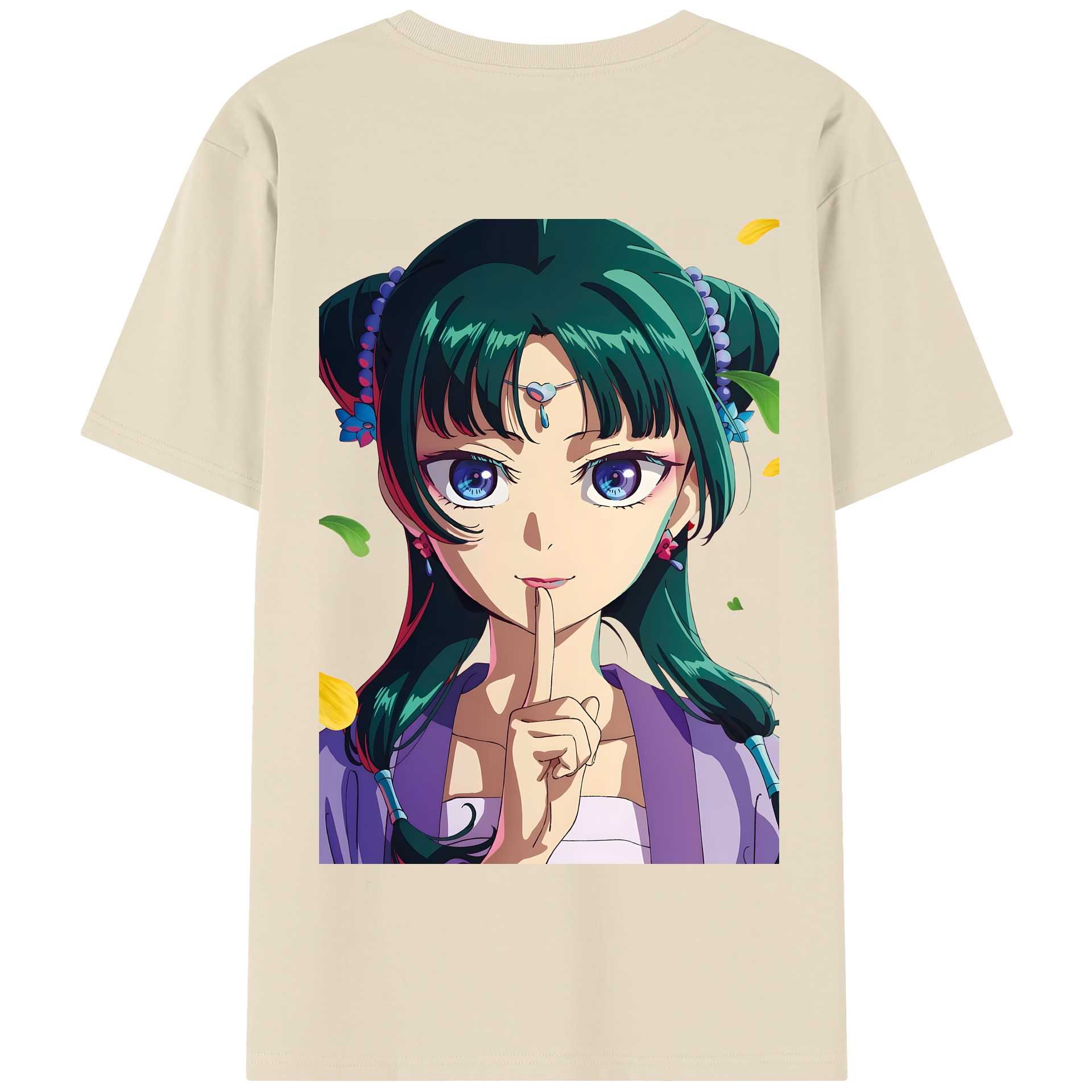 （画像用） 薬屋のひとりごと The Apothecary Diaries 綿100％半袖Tシャツ（背面プリント）