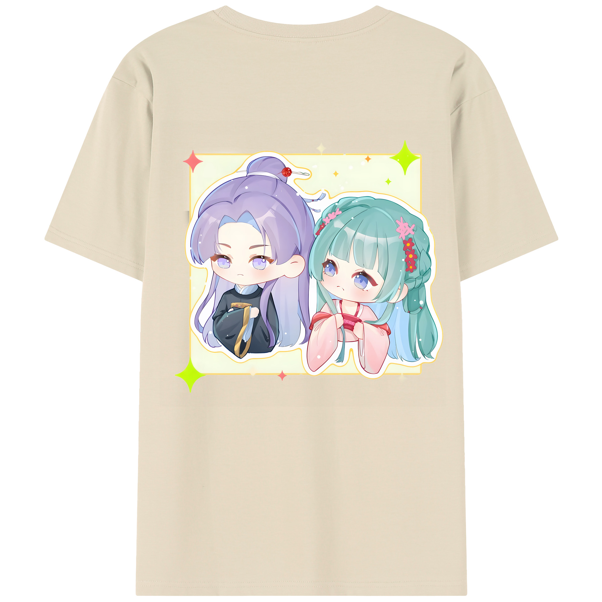 （画像用） 薬屋のひとりごと The Apothecary Diaries 綿100％半袖Tシャツ（背面プリント）