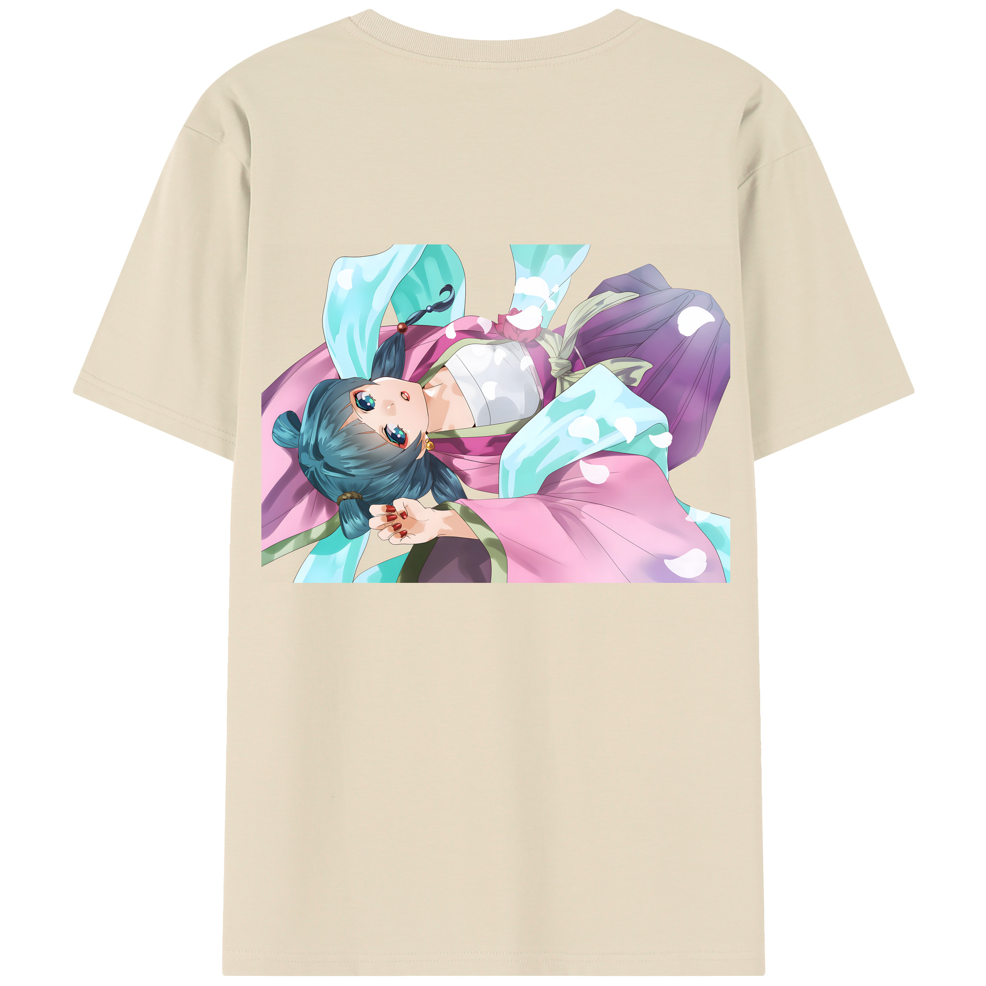 （画像用） 薬屋のひとりごと The Apothecary Diaries 綿100％半袖Tシャツ（背面プリント）