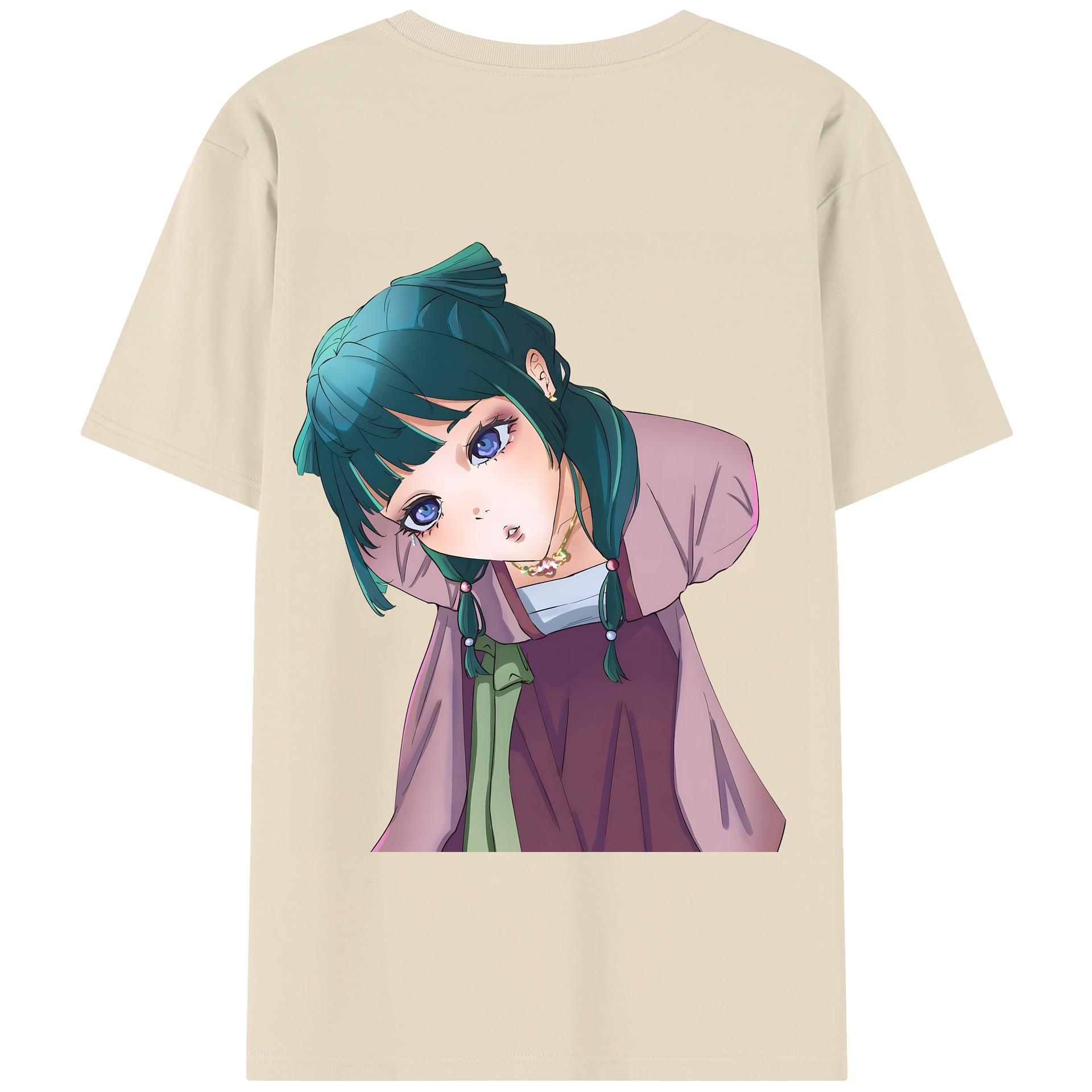 （画像用） 薬屋のひとりごと The Apothecary Diaries 綿100％半袖Tシャツ（背面プリント）