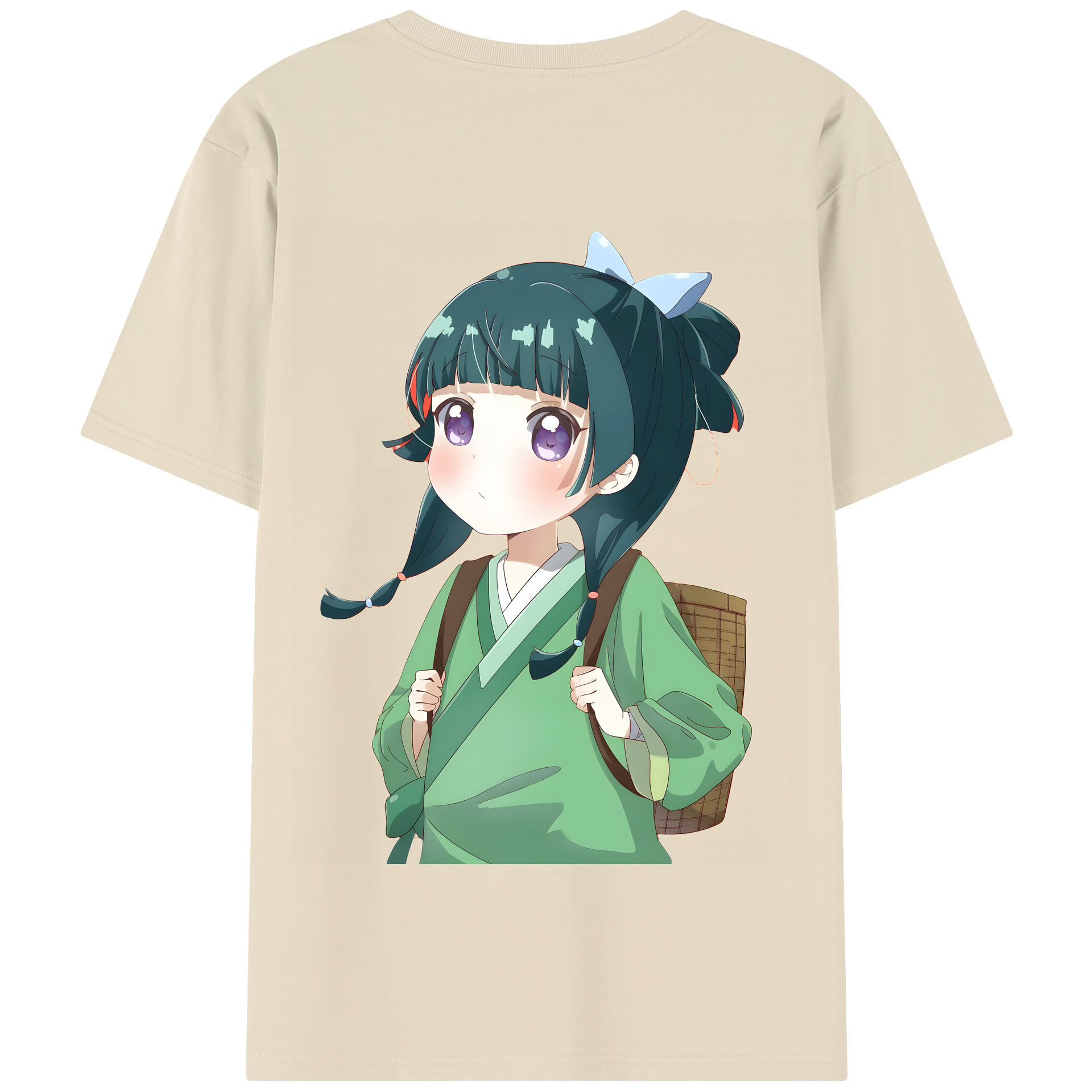 （画像用） 薬屋のひとりごと The Apothecary Diaries 綿100％半袖Tシャツ（背面プリント）