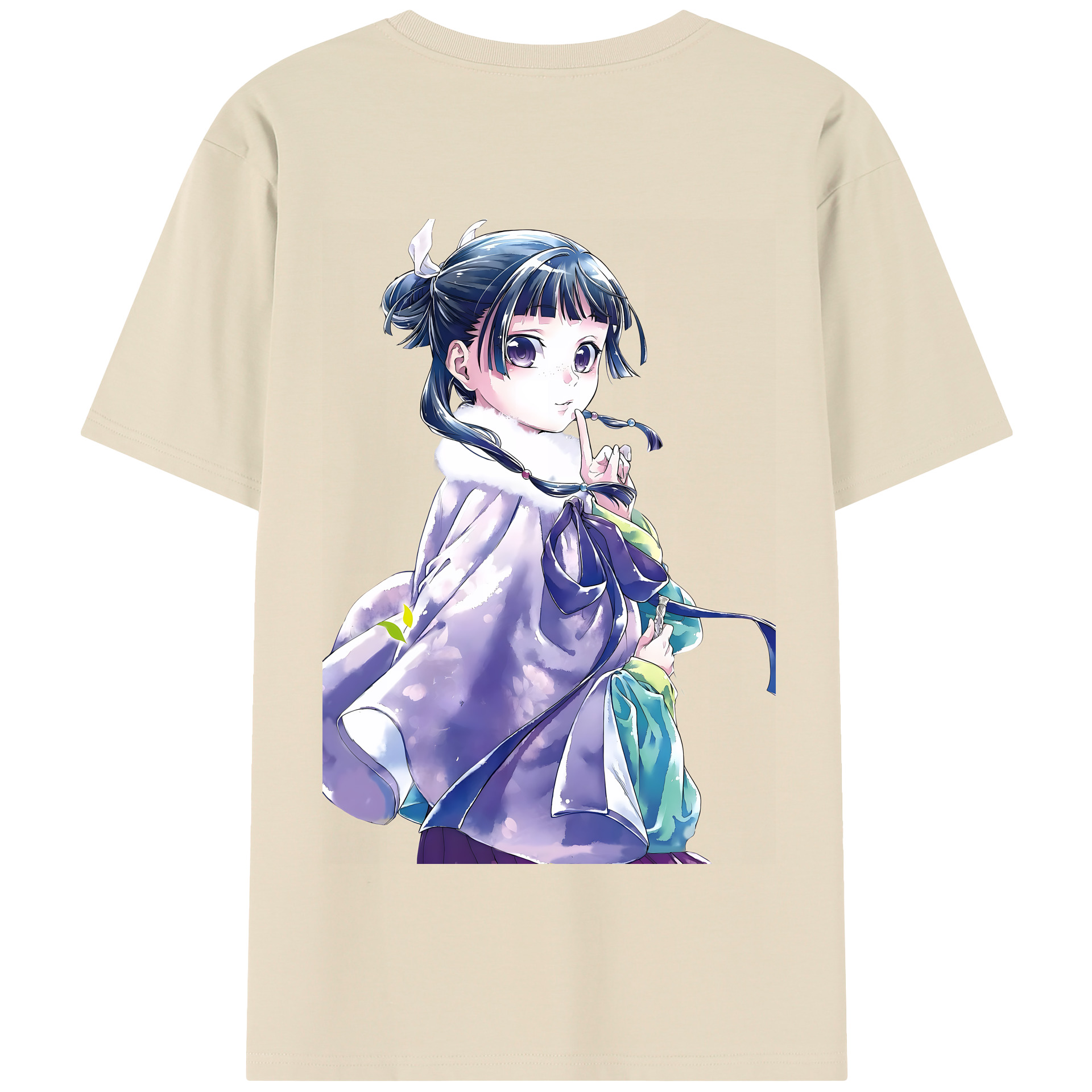 （画像用） 薬屋のひとりごと The Apothecary Diaries 綿100％半袖Tシャツ（背面プリント）