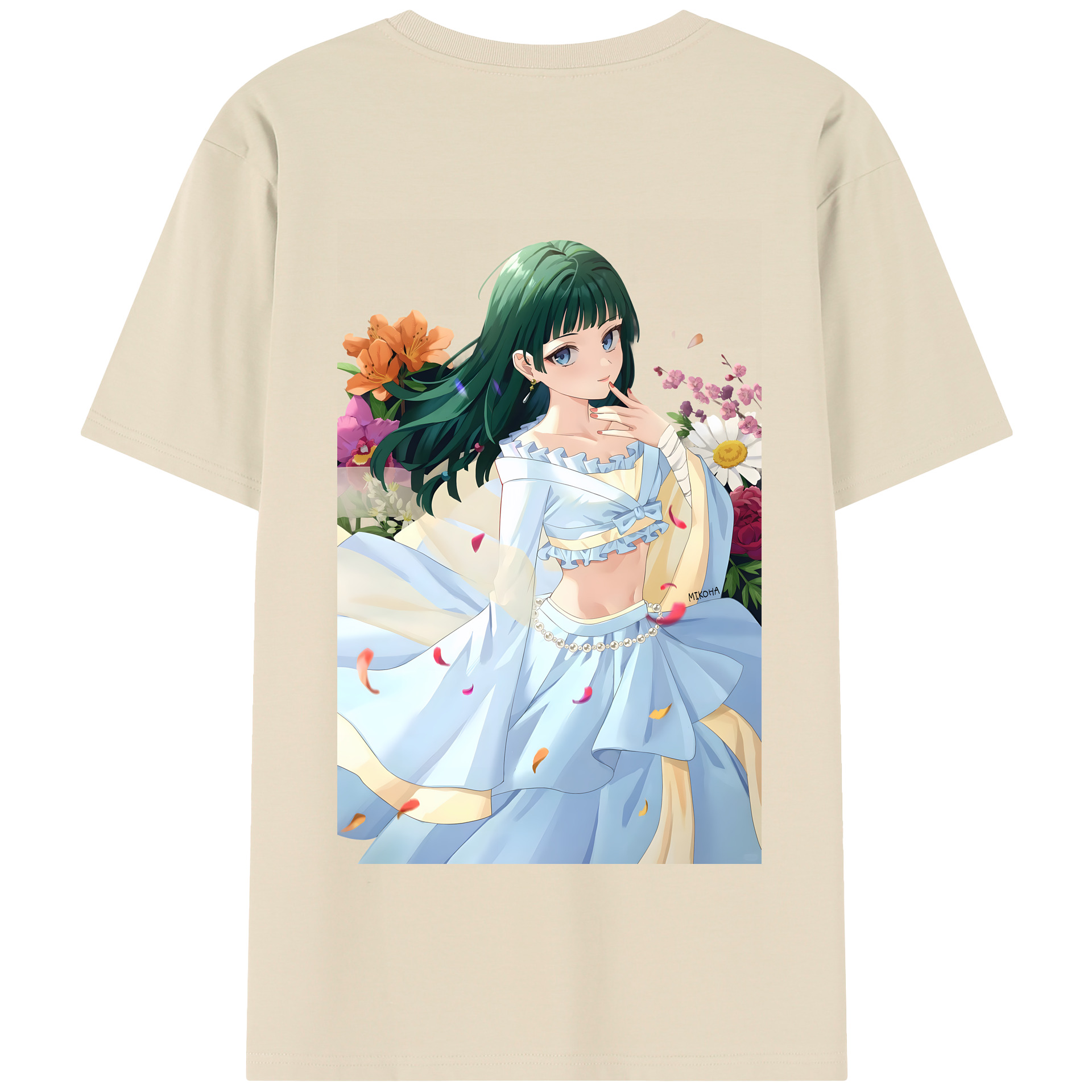 （画像用） 薬屋のひとりごと The Apothecary Diaries 綿100％半袖Tシャツ（背面プリント）