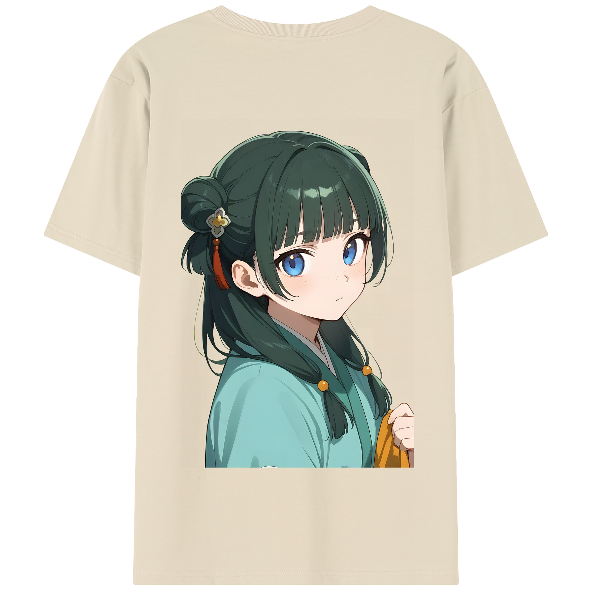 （画像用） 薬屋のひとりごと The Apothecary Diaries 綿100％半袖Tシャツ（背面プリント）