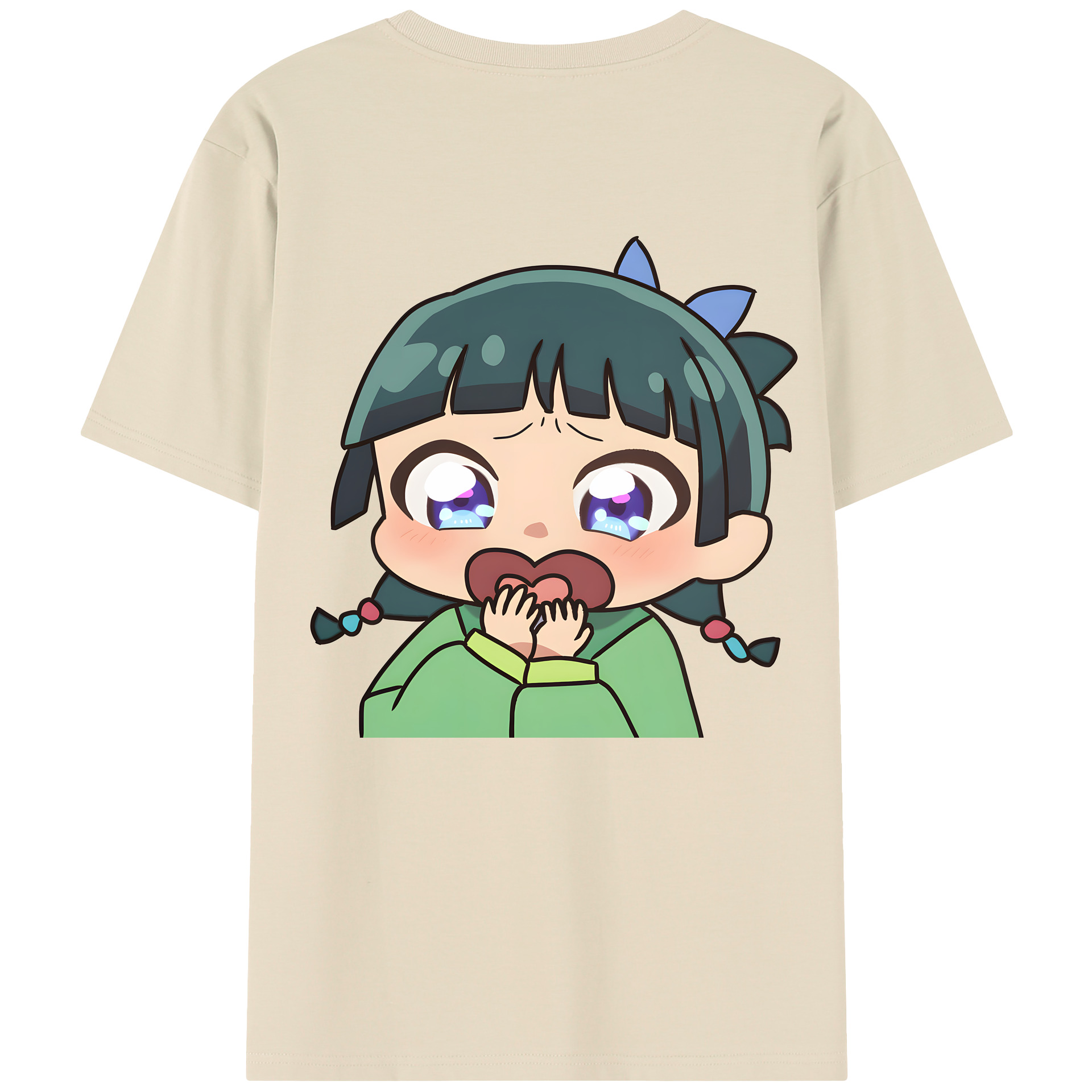 （画像用） 薬屋のひとりごと The Apothecary Diaries 綿100％半袖Tシャツ（背面プリント）