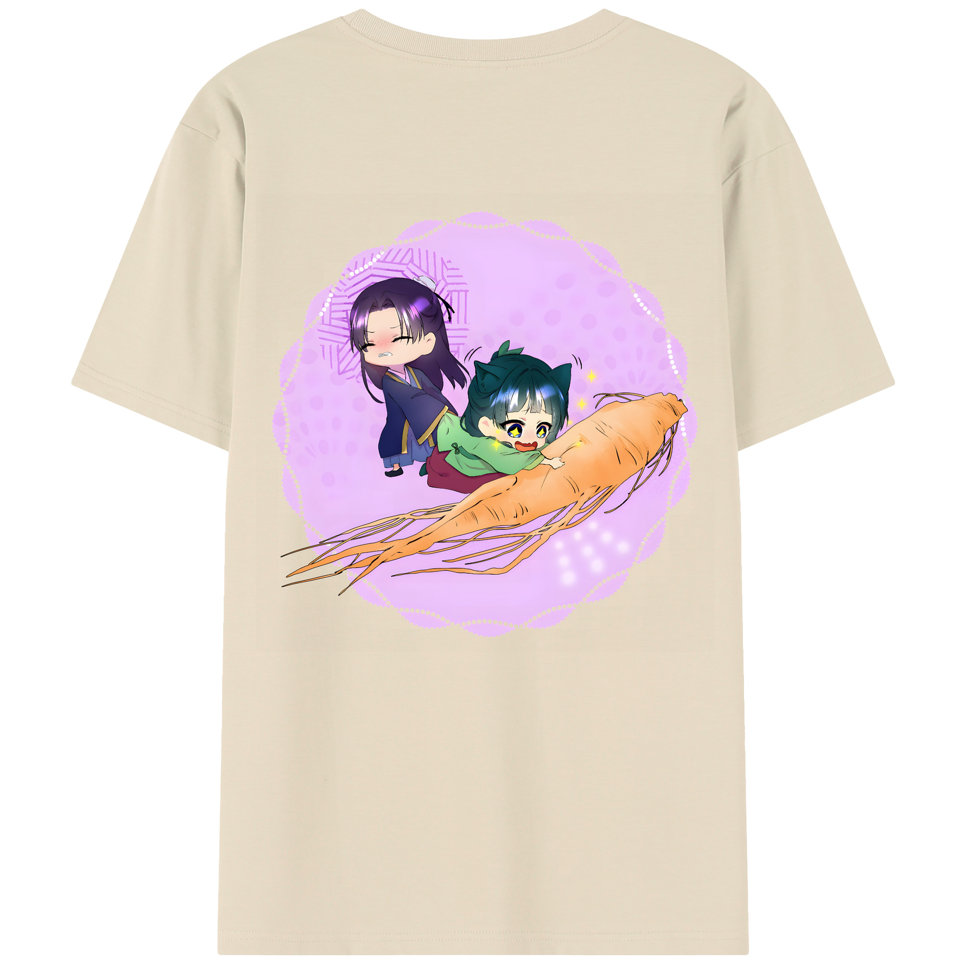 （画像用） 薬屋のひとりごと The Apothecary Diaries 綿100％半袖Tシャツ（背面プリント）