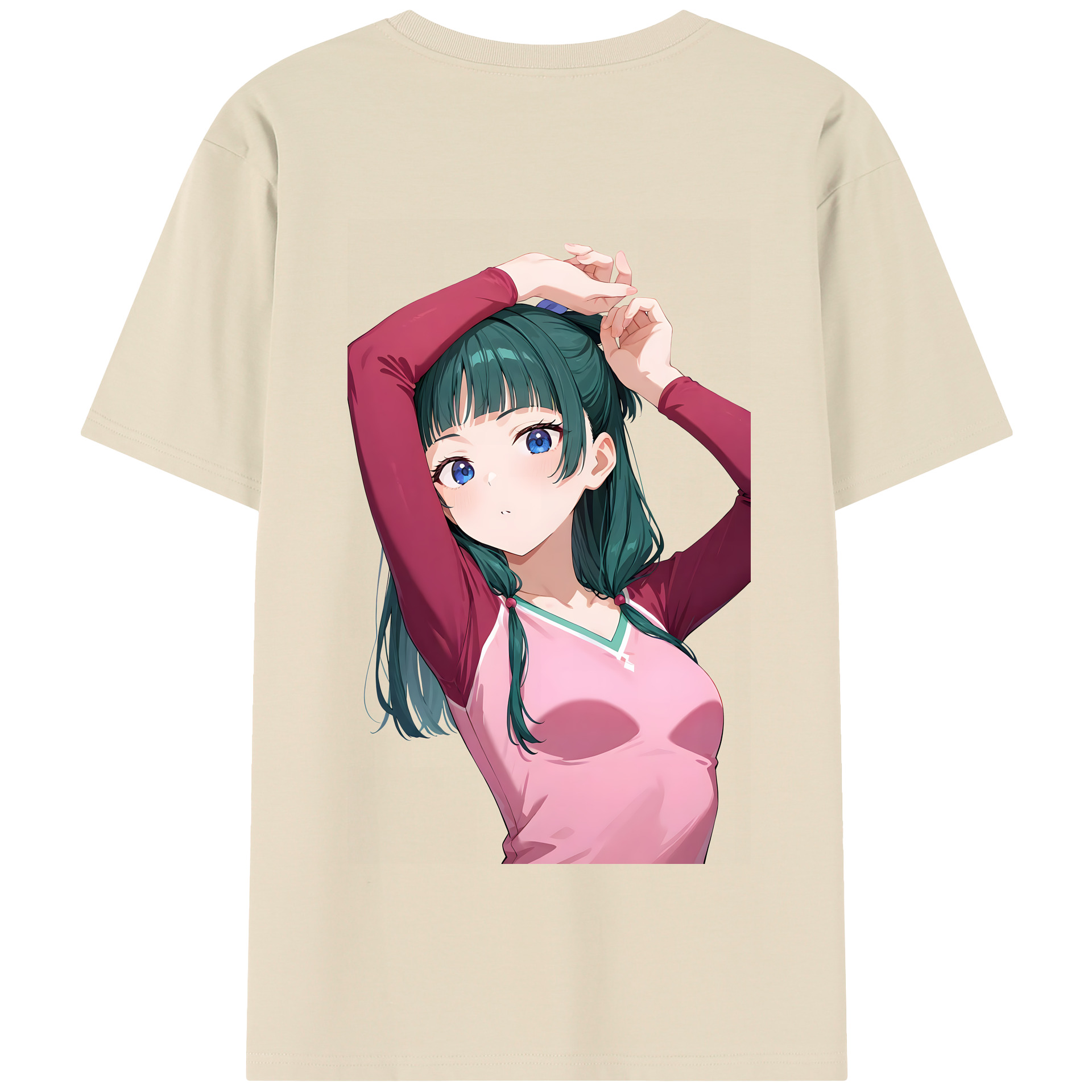 （画像用） 薬屋のひとりごと The Apothecary Diaries 綿100％半袖Tシャツ（背面プリント）