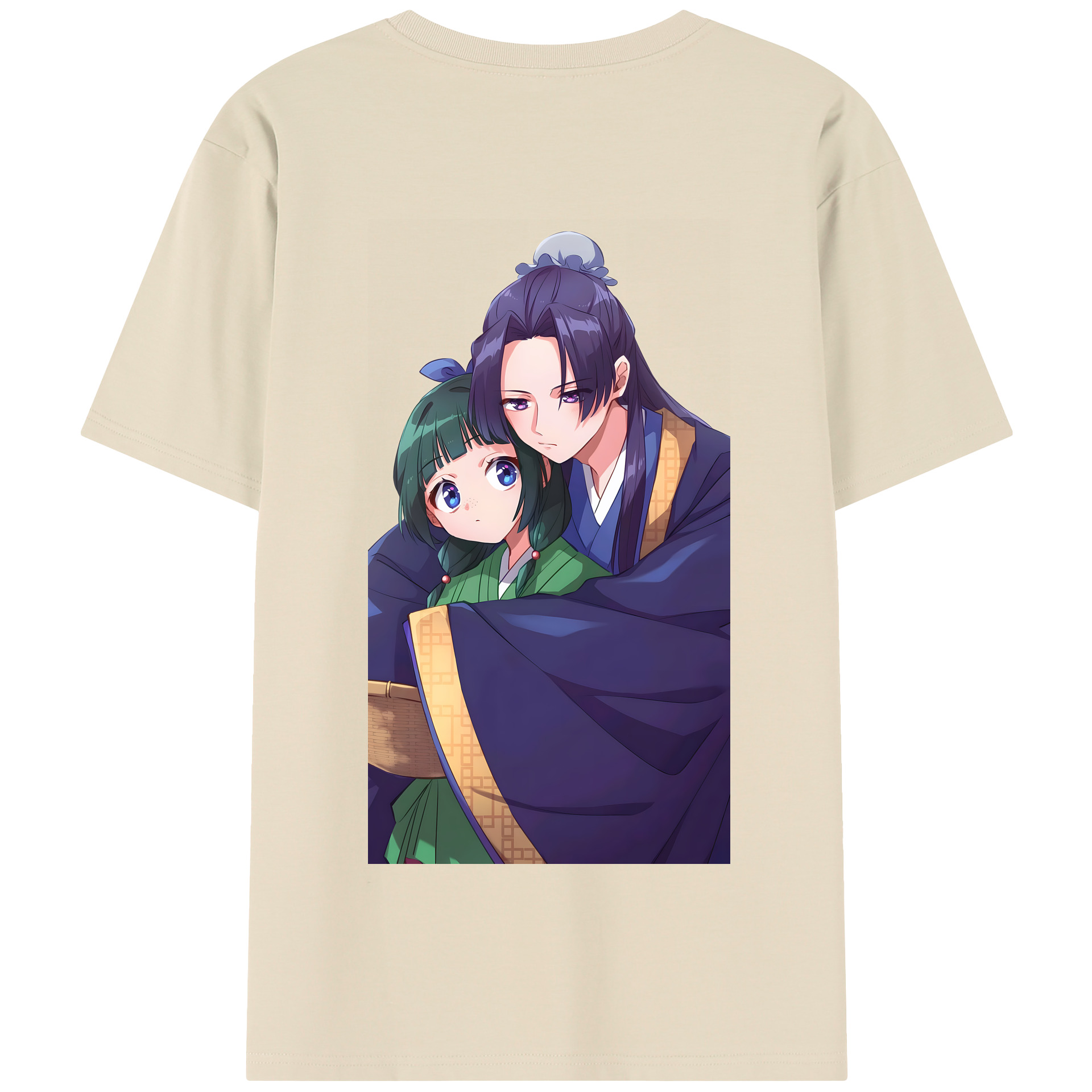 （画像用） 薬屋のひとりごと The Apothecary Diaries 綿100％半袖Tシャツ（背面プリント）