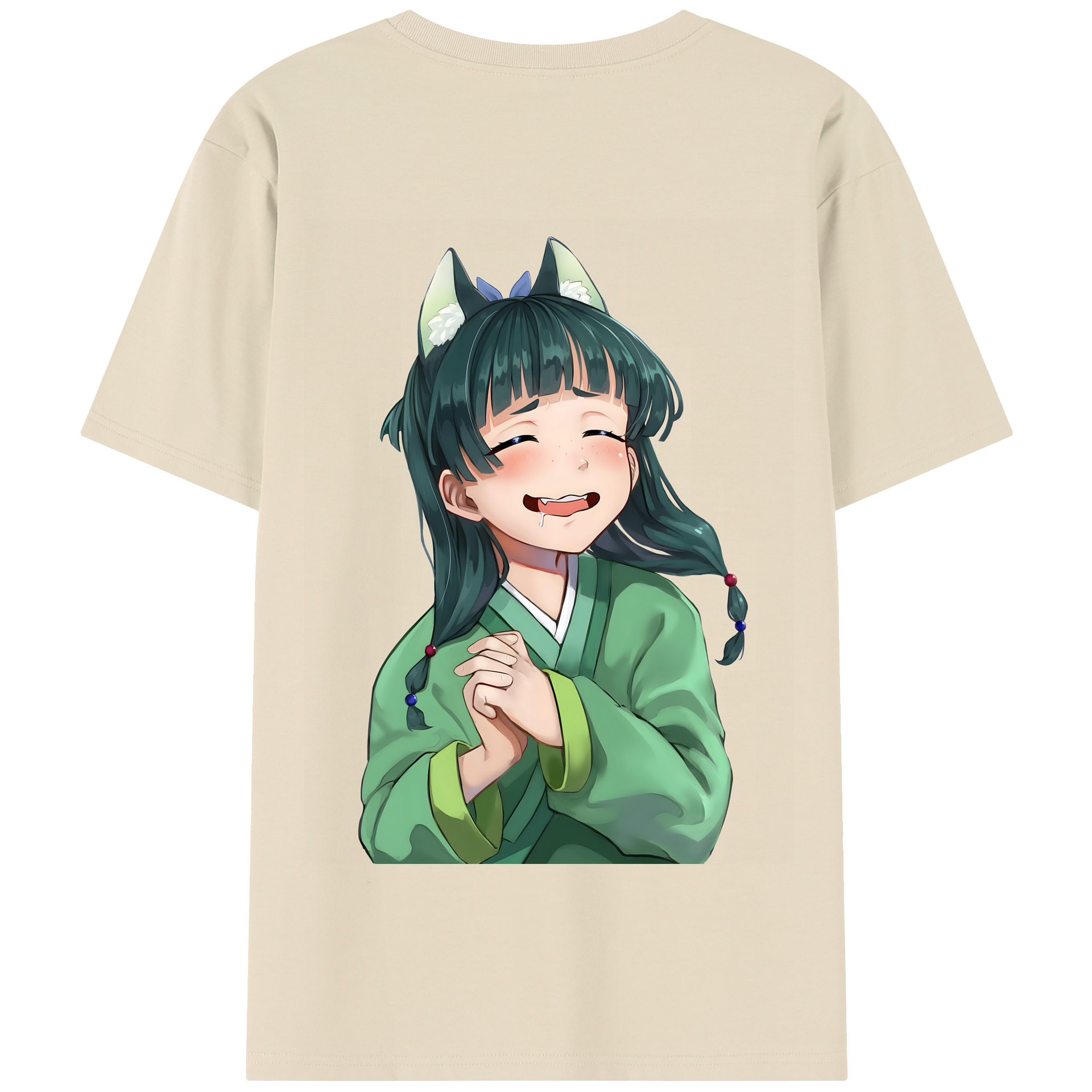 （画像用） 薬屋のひとりごと The Apothecary Diaries 綿100％半袖Tシャツ（背面プリント）
