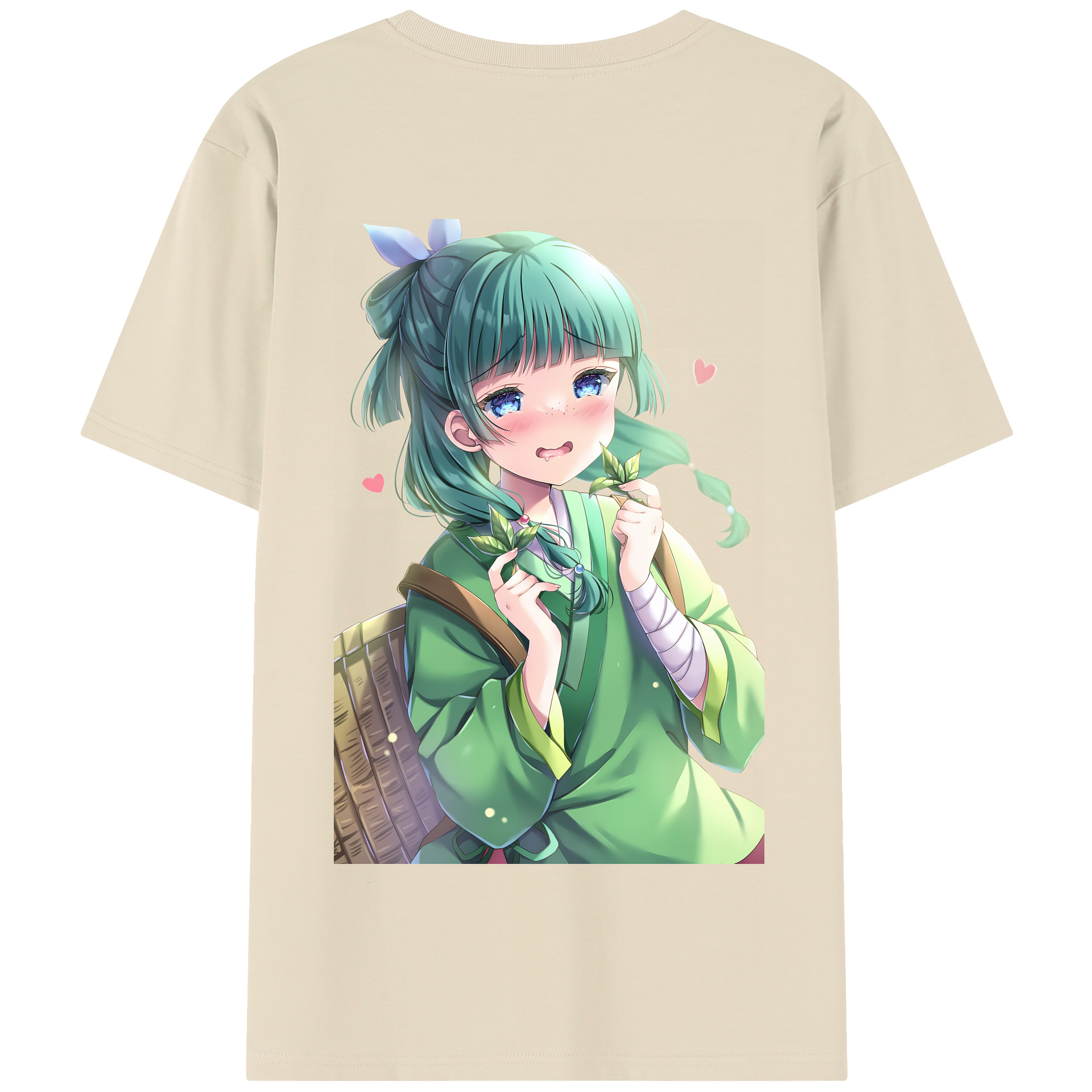 （画像用） 薬屋のひとりごと The Apothecary Diaries 綿100％半袖Tシャツ（背面プリント）