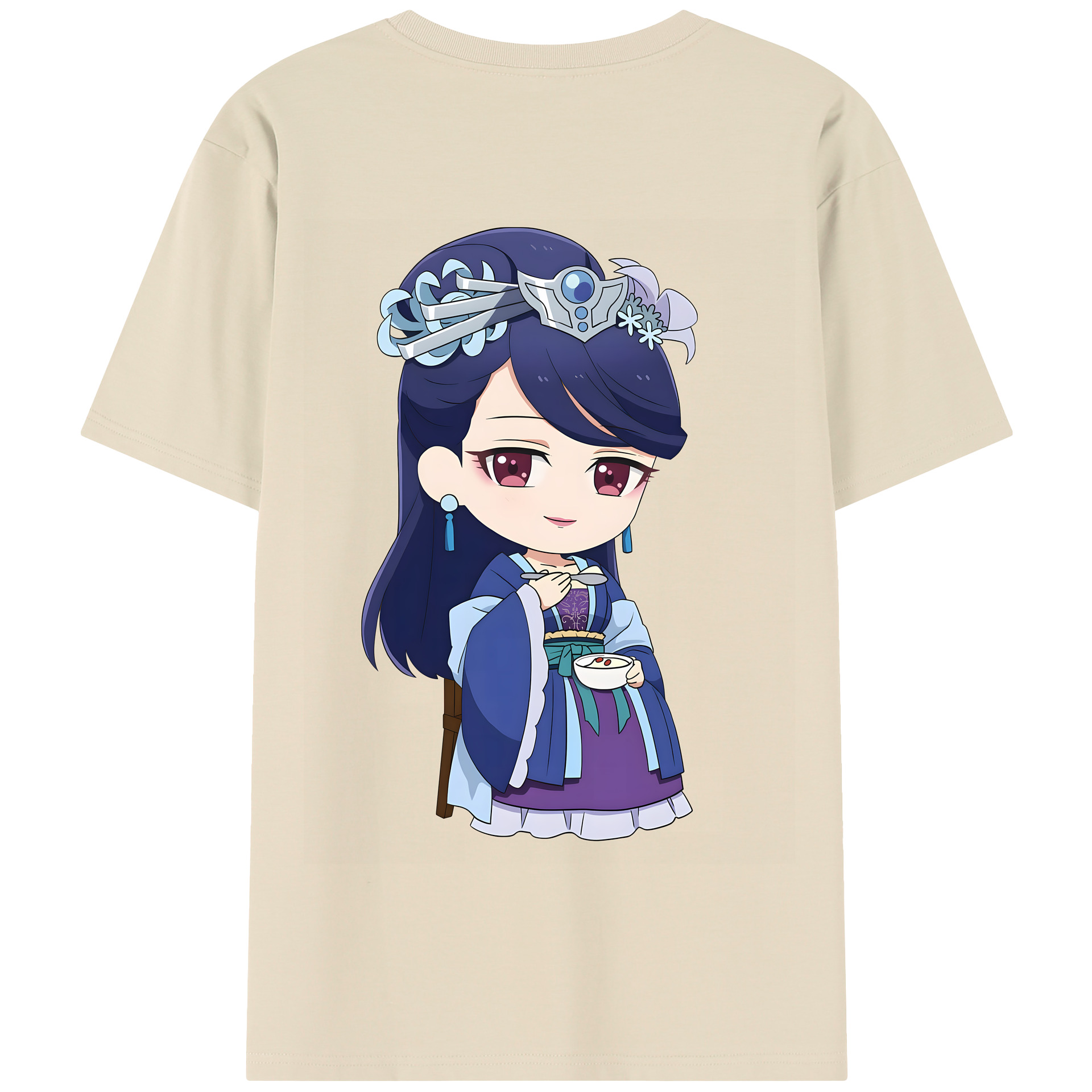 （画像用） 薬屋のひとりごと The Apothecary Diaries 綿100％半袖Tシャツ（背面プリント）
