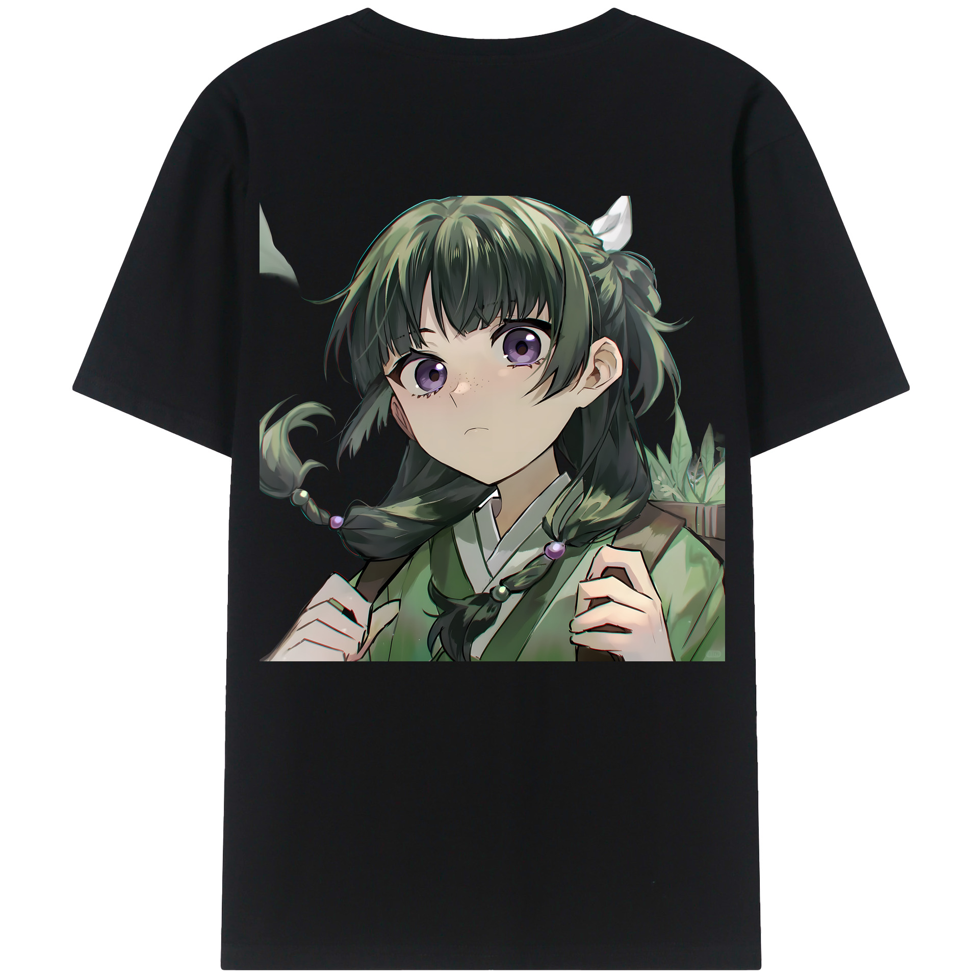 （画像用） 薬屋のひとりごと The Apothecary Diaries 綿100％半袖Tシャツ（背面プリント）