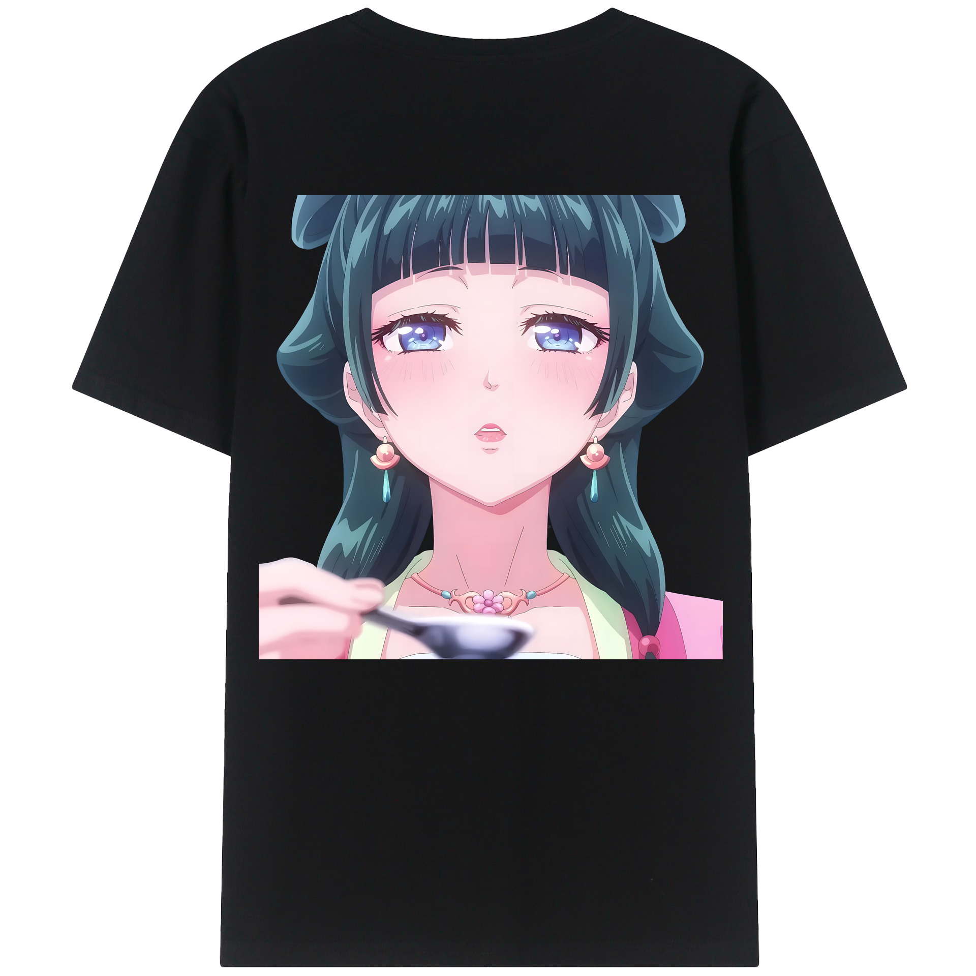 （画像用） 薬屋のひとりごと The Apothecary Diaries 綿100％半袖Tシャツ（背面プリント）