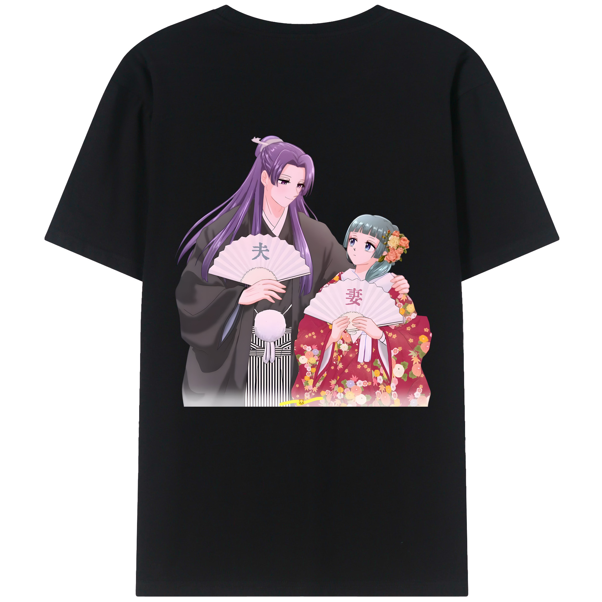 （画像用） 薬屋のひとりごと The Apothecary Diaries 綿100％半袖Tシャツ（背面プリント）