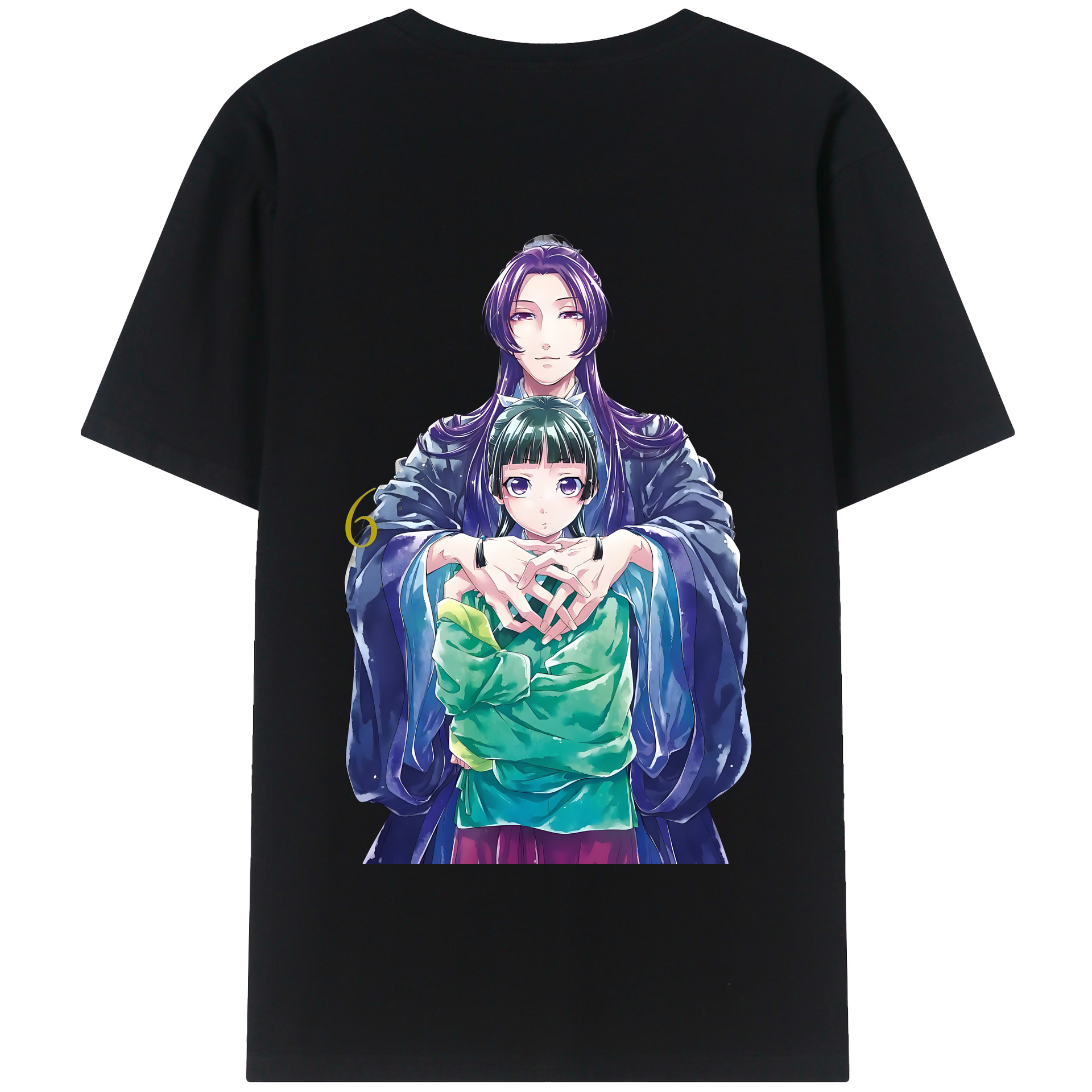 （画像用） 薬屋のひとりごと The Apothecary Diaries 綿100％半袖Tシャツ（背面プリント）