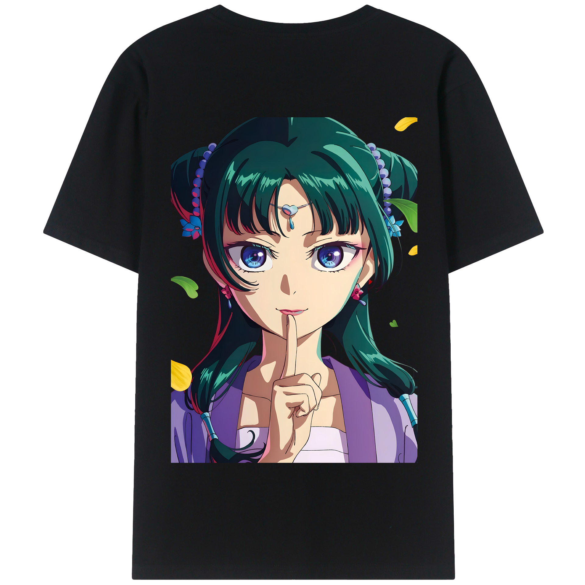 （画像用） 薬屋のひとりごと The Apothecary Diaries 綿100％半袖Tシャツ（背面プリント）