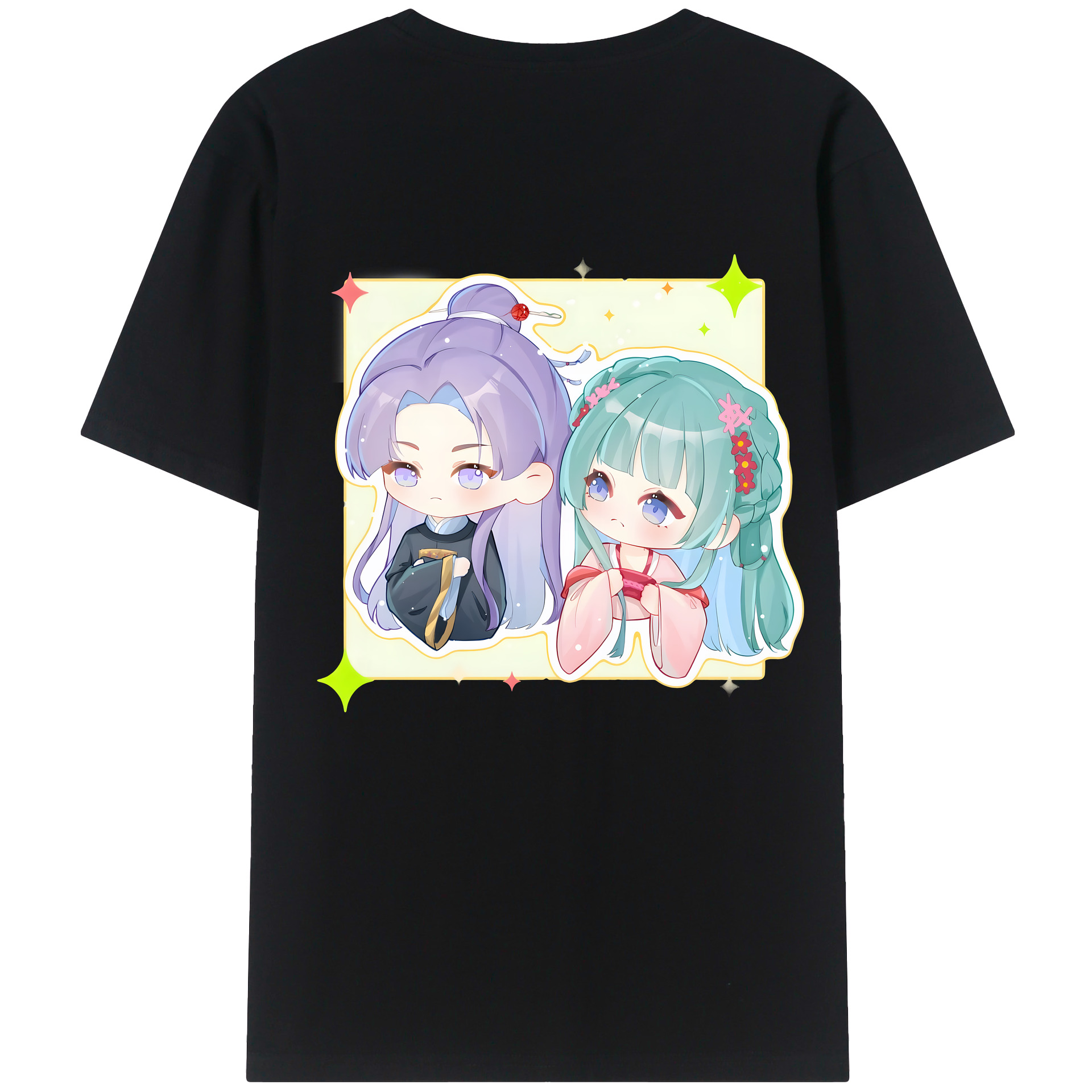 （画像用） 薬屋のひとりごと The Apothecary Diaries 綿100％半袖Tシャツ（背面プリント）