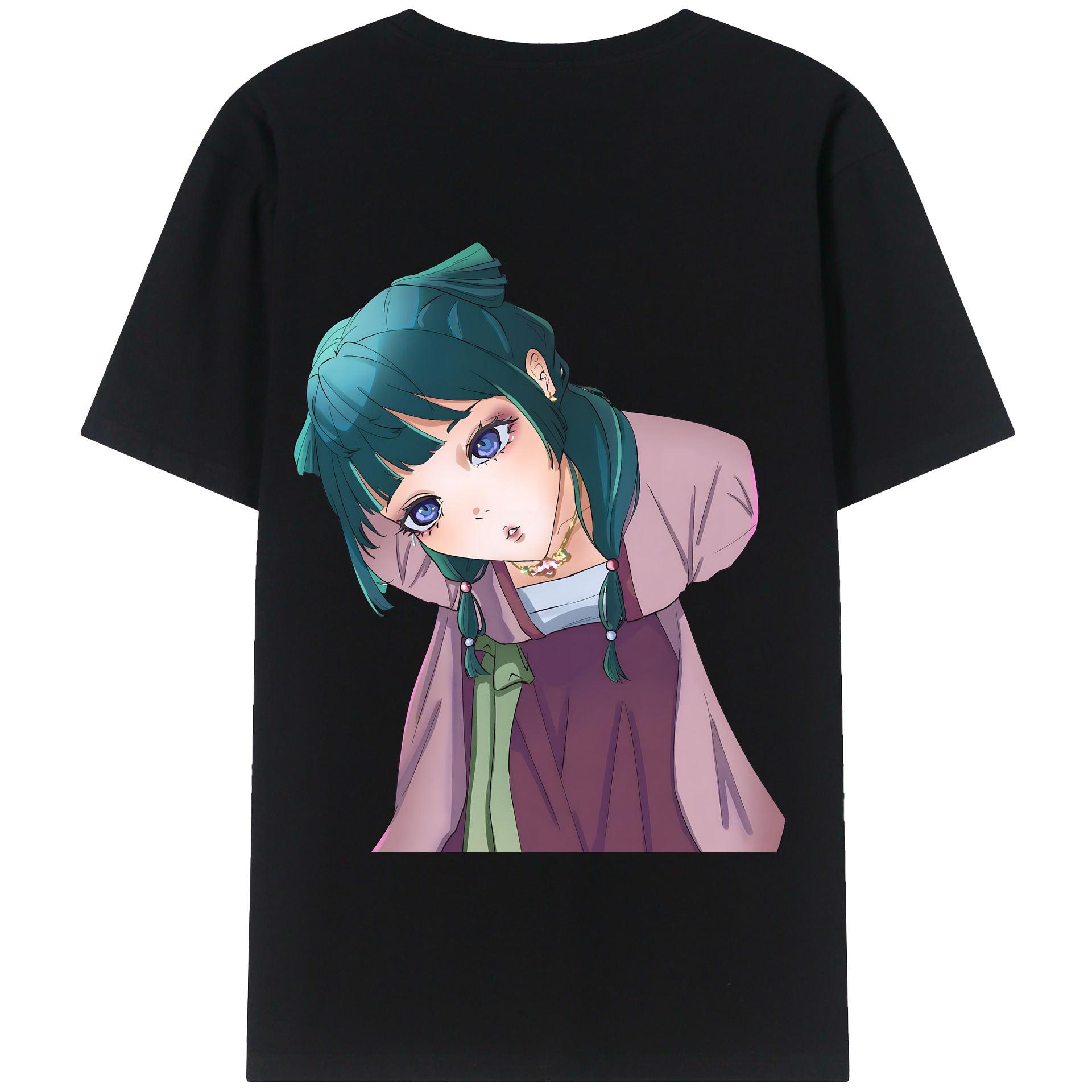 （画像用） 薬屋のひとりごと The Apothecary Diaries 綿100％半袖Tシャツ（背面プリント）