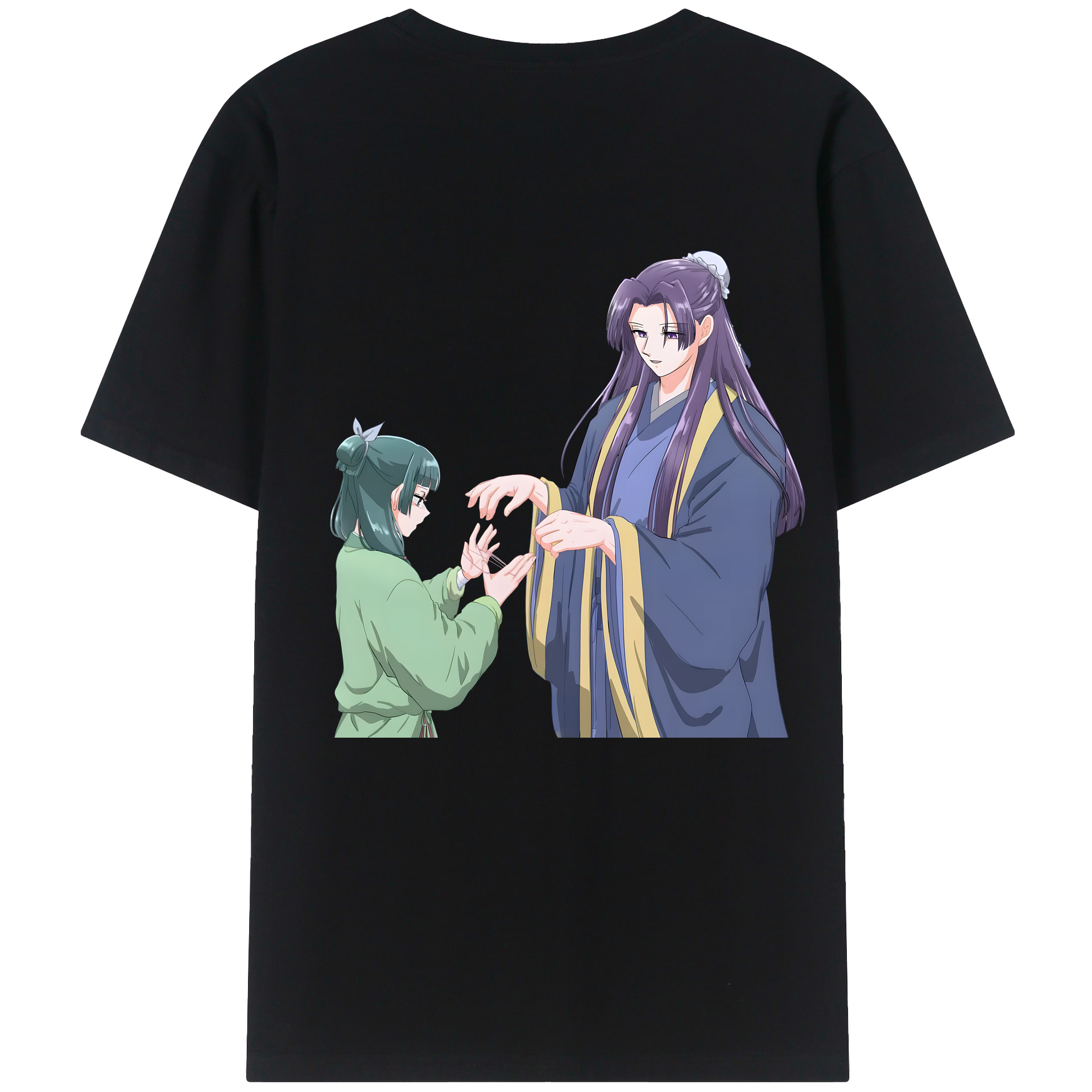 （画像用） 薬屋のひとりごと The Apothecary Diaries 綿100％半袖Tシャツ（背面プリント）