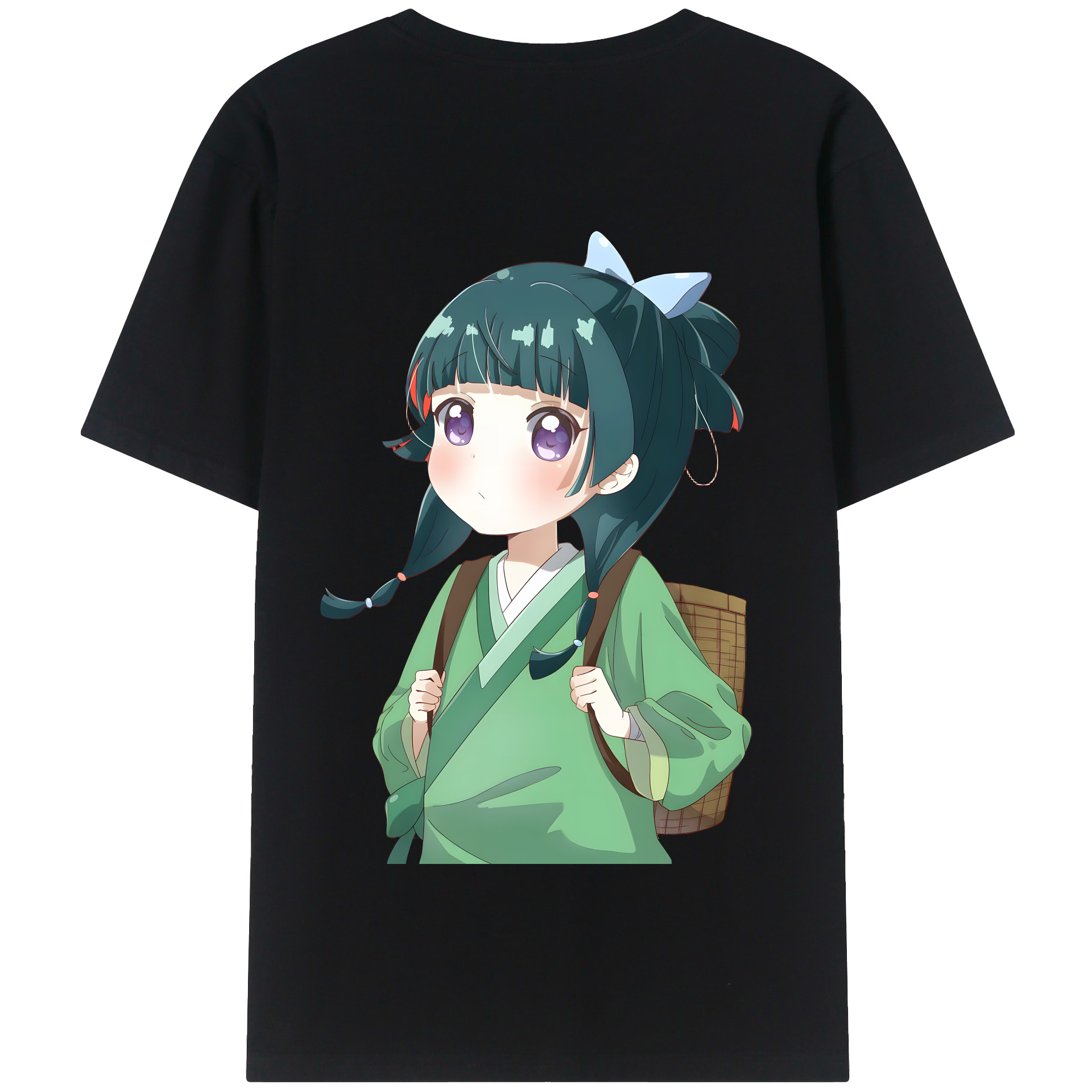 （画像用） 薬屋のひとりごと The Apothecary Diaries 綿100％半袖Tシャツ（背面プリント）