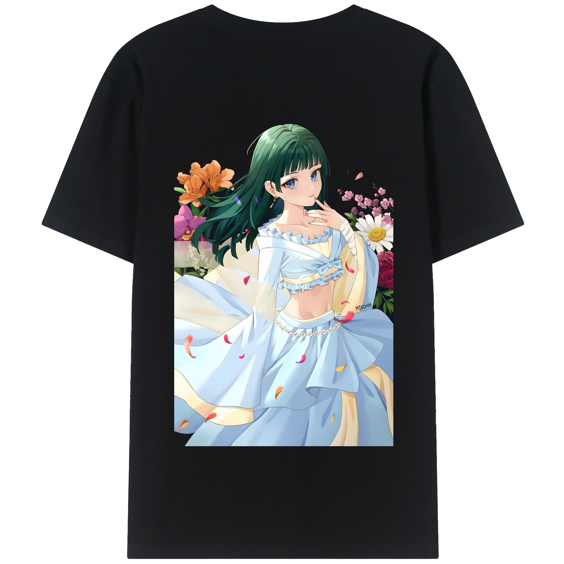（画像用） 薬屋のひとりごと The Apothecary Diaries 綿100％半袖Tシャツ（背面プリント）