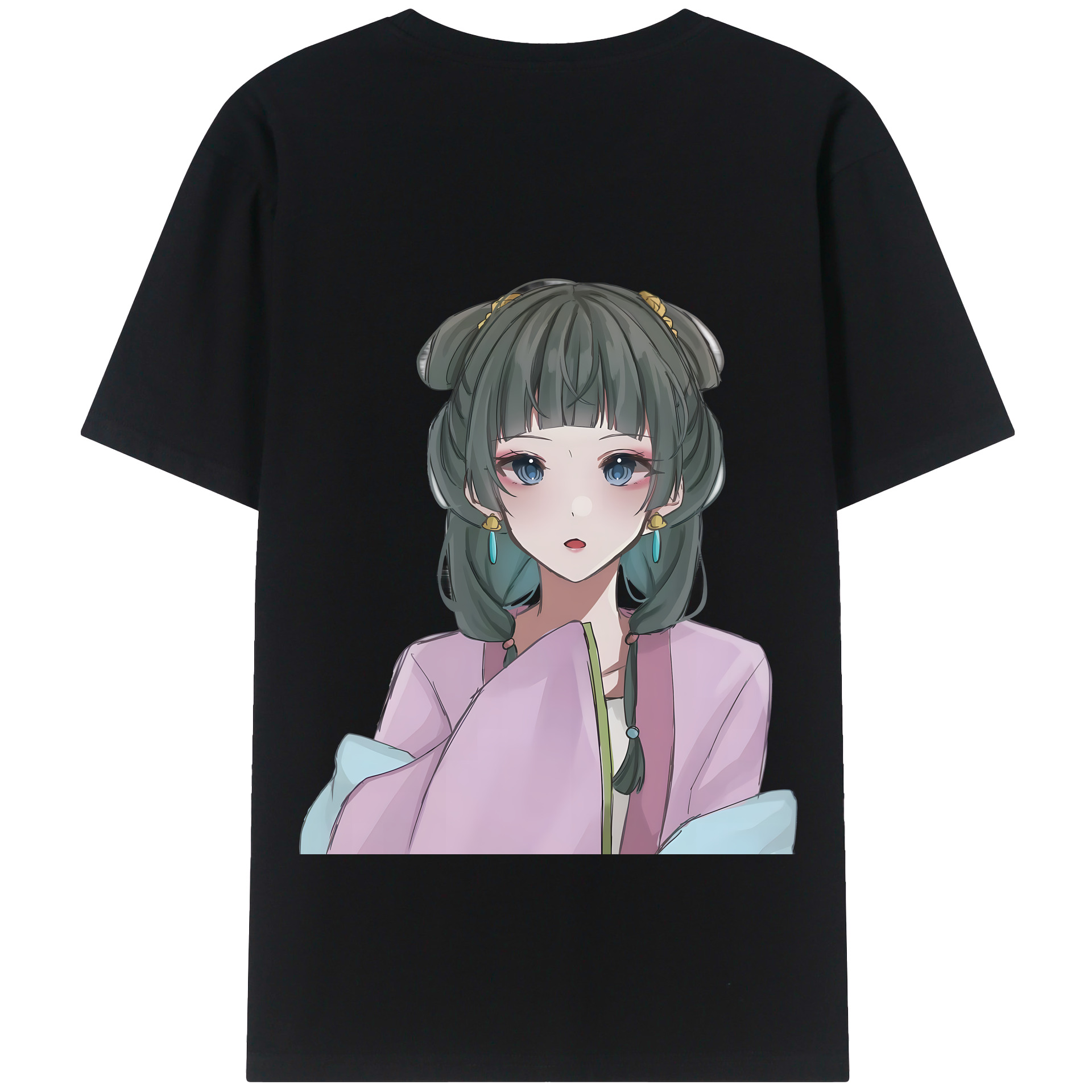 （画像用） 薬屋のひとりごと The Apothecary Diaries 綿100％半袖Tシャツ（背面プリント）