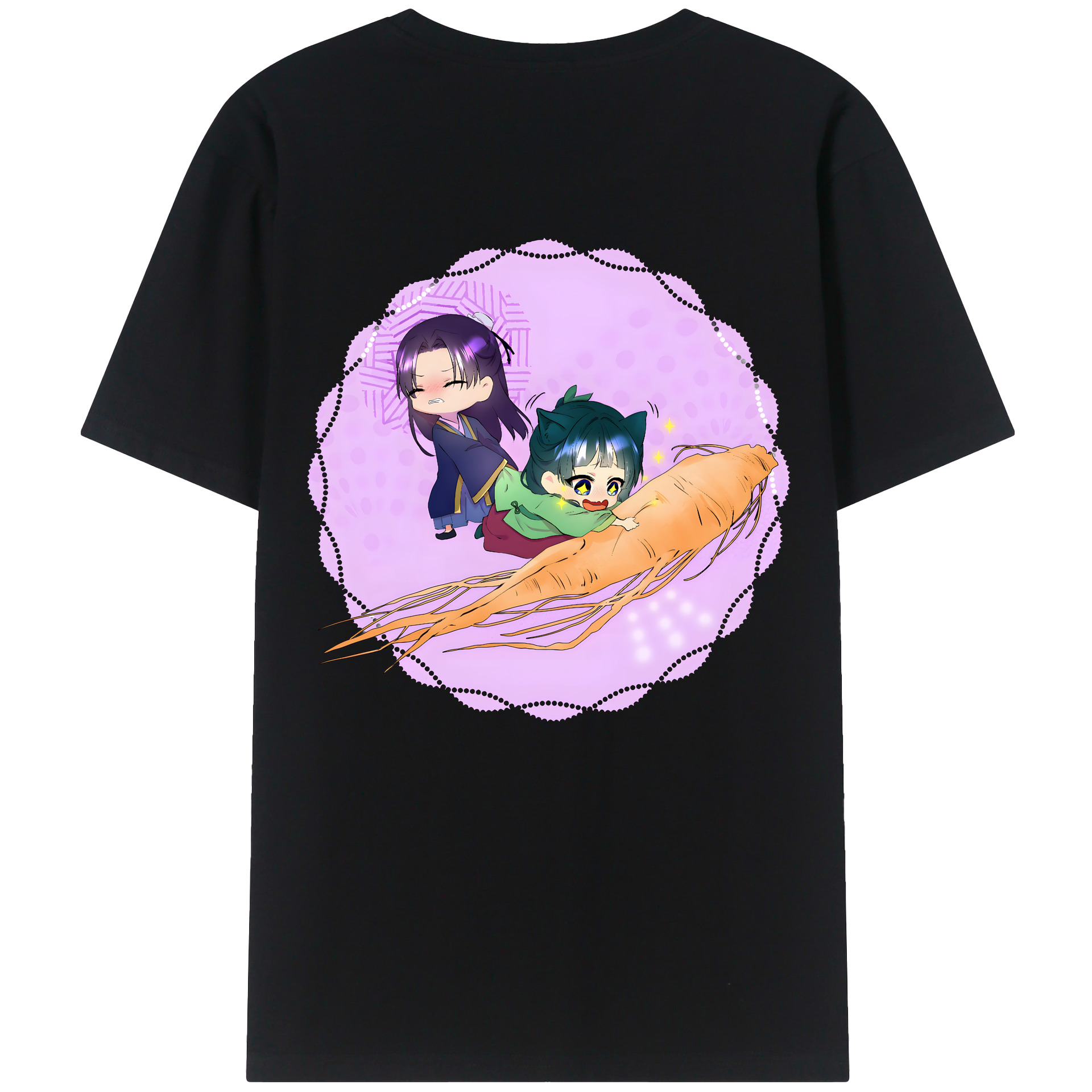 （画像用） 薬屋のひとりごと The Apothecary Diaries 綿100％半袖Tシャツ（背面プリント）