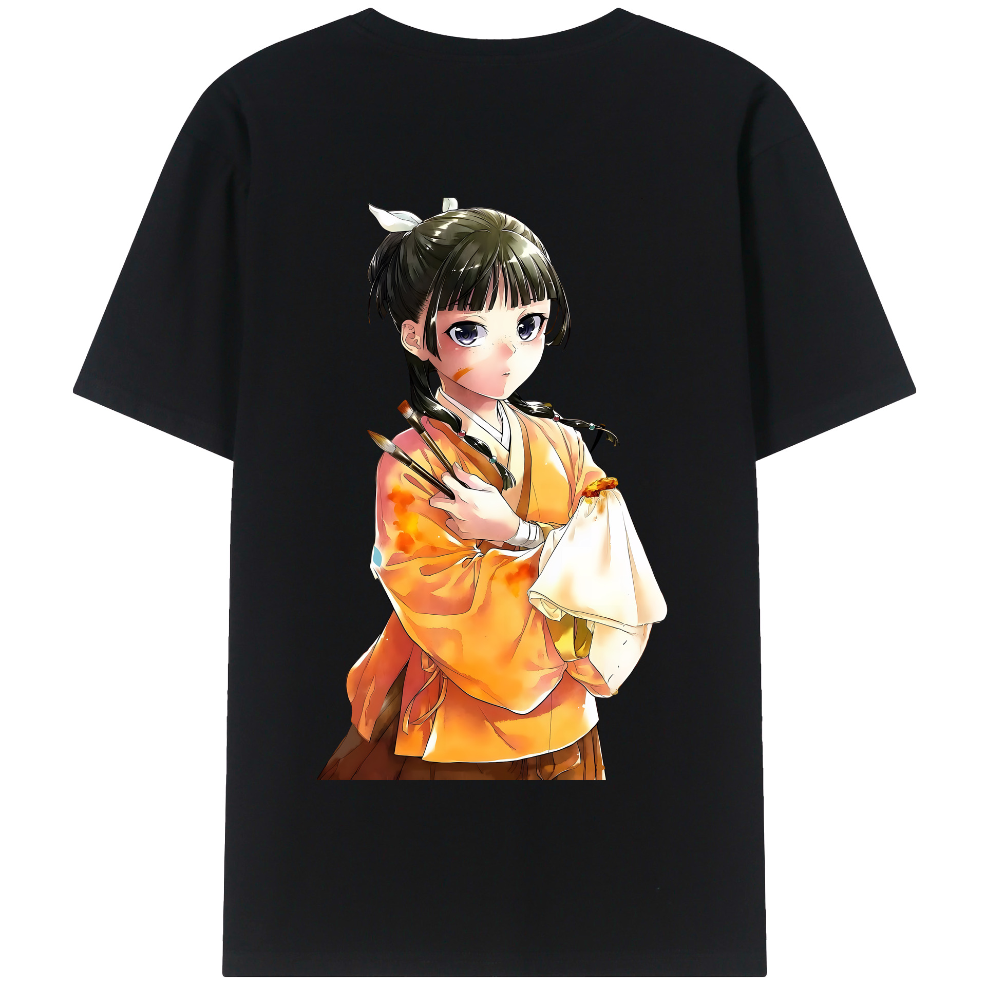 （画像用） 薬屋のひとりごと The Apothecary Diaries 綿100％半袖Tシャツ（背面プリント）