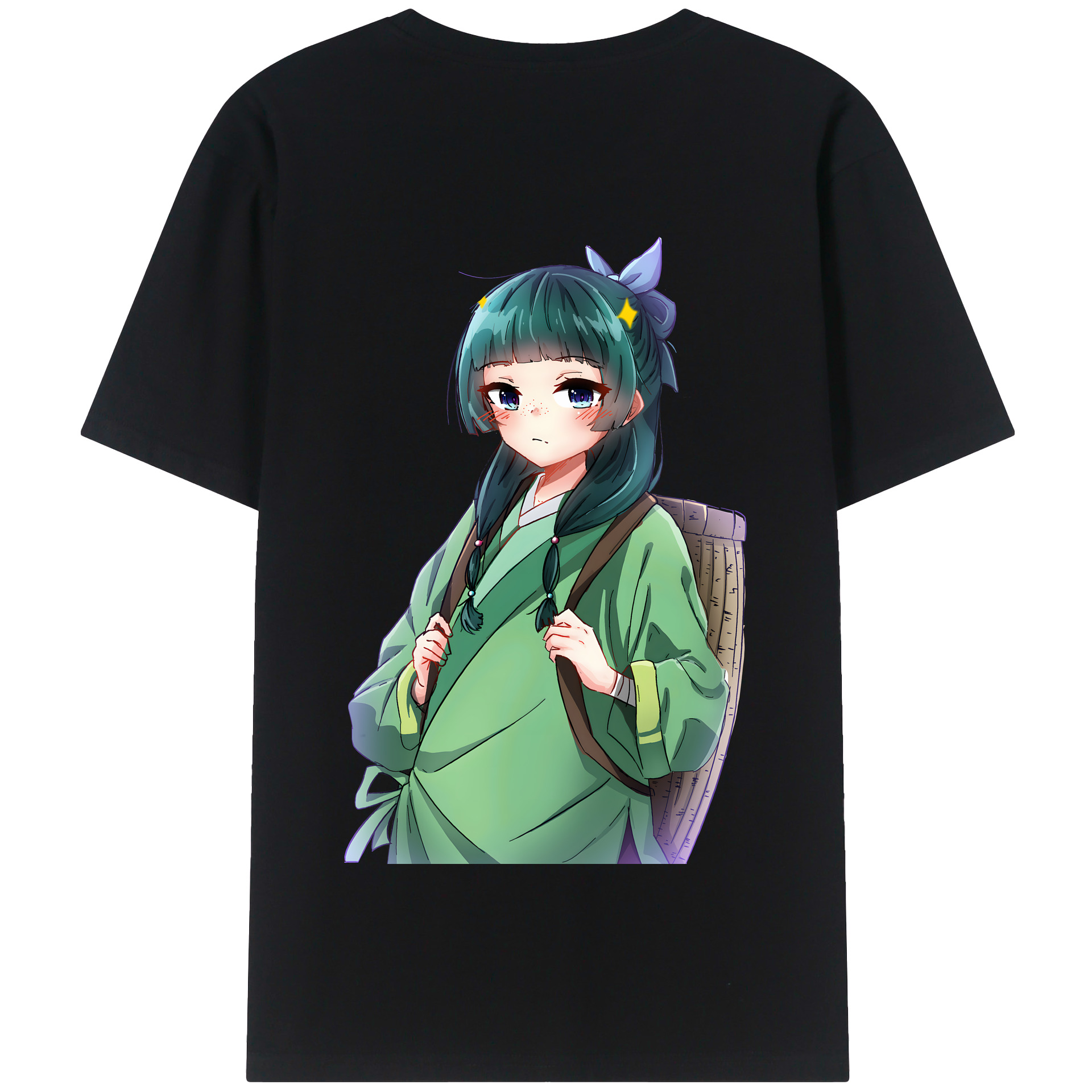 （画像用） 薬屋のひとりごと The Apothecary Diaries 綿100％半袖Tシャツ（背面プリント）