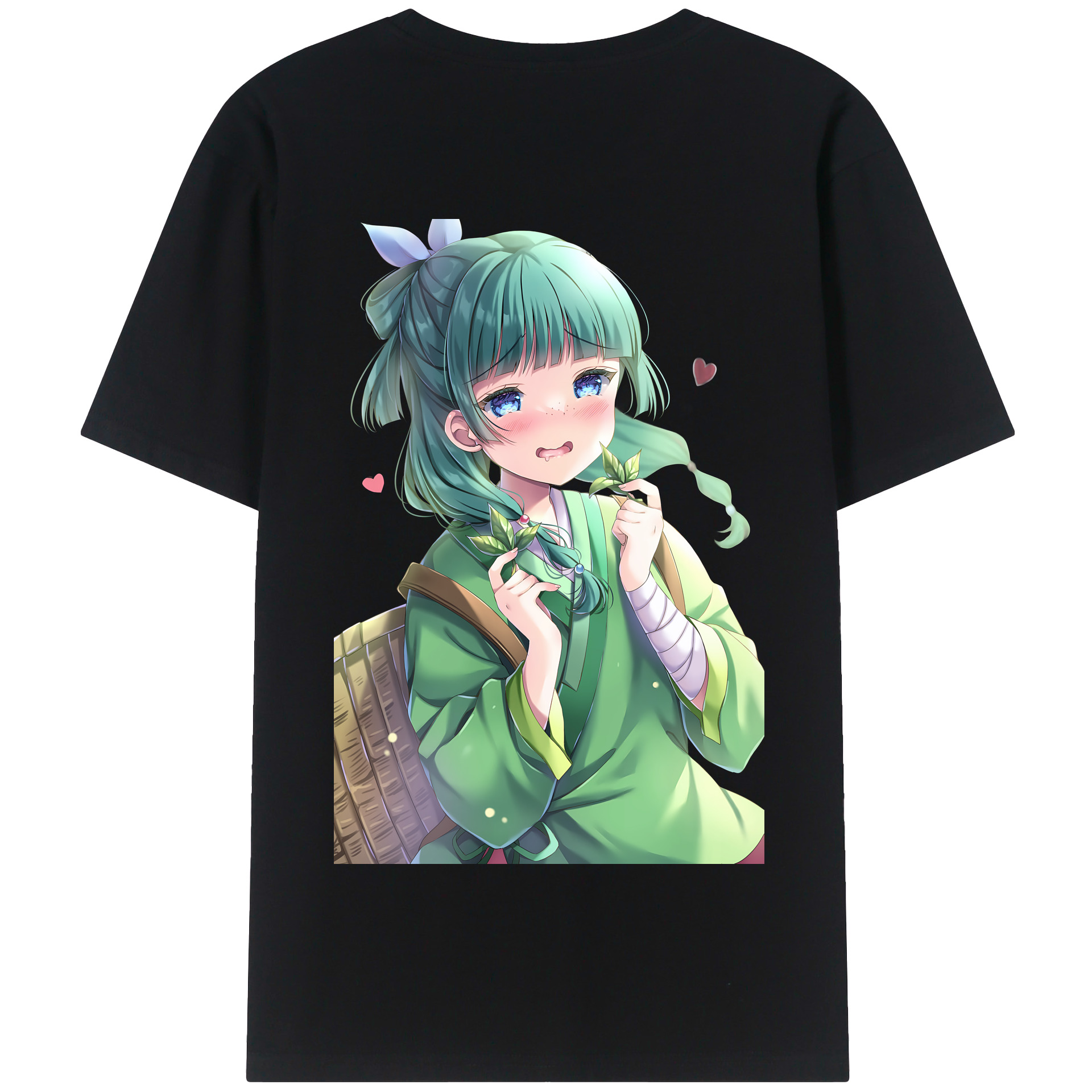 （画像用） 薬屋のひとりごと The Apothecary Diaries 綿100％半袖Tシャツ（背面プリント）