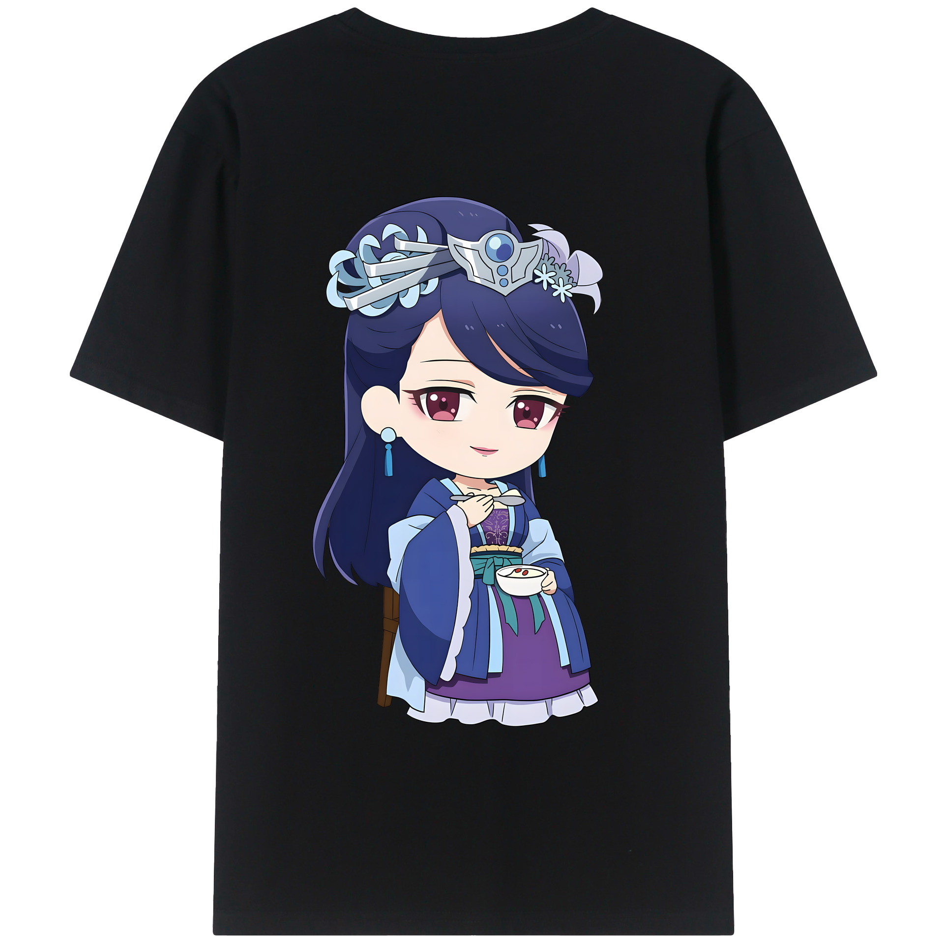 （画像用） 薬屋のひとりごと The Apothecary Diaries 綿100％半袖Tシャツ（背面プリント）