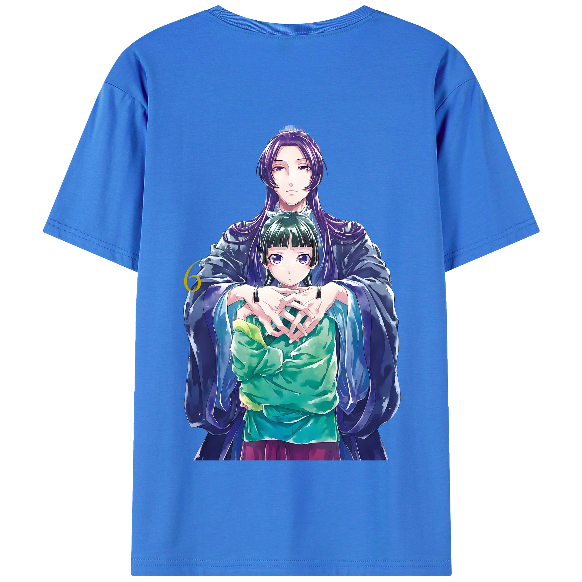 （画像用） 薬屋のひとりごと The Apothecary Diaries 綿100％半袖Tシャツ（背面プリント）