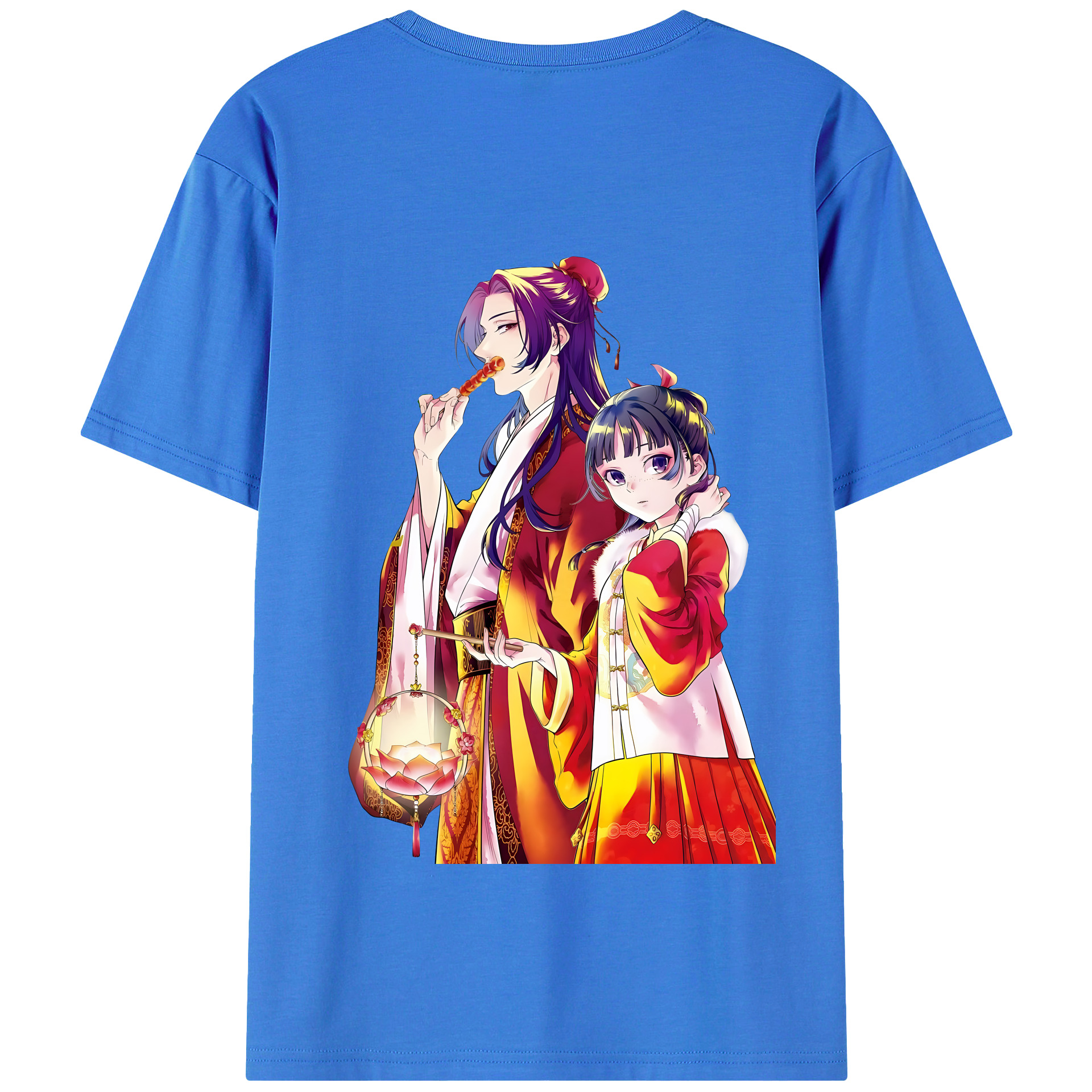 （画像用） 薬屋のひとりごと The Apothecary Diaries 綿100％半袖Tシャツ（背面プリント）