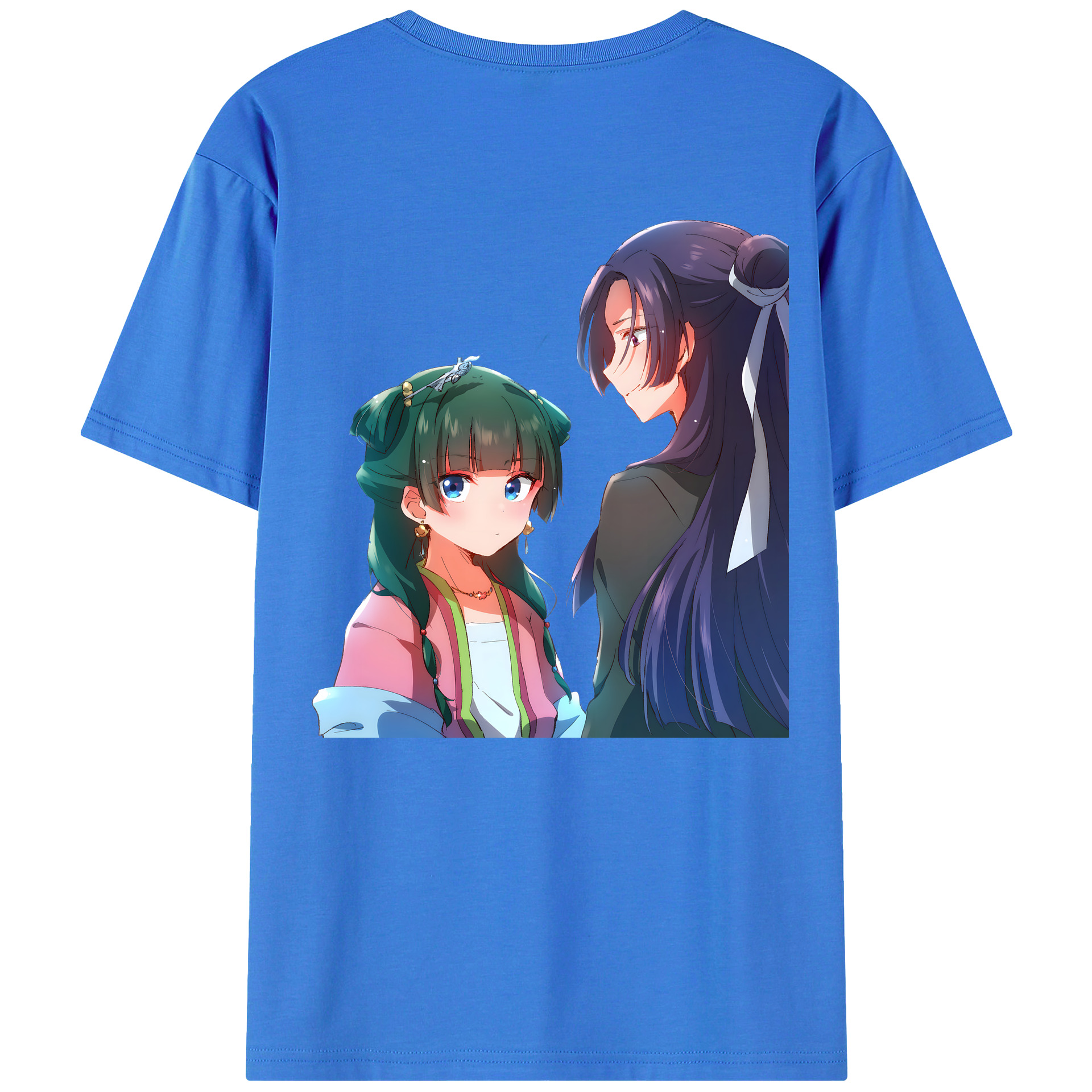 （画像用） 薬屋のひとりごと The Apothecary Diaries 綿100％半袖Tシャツ（背面プリント）