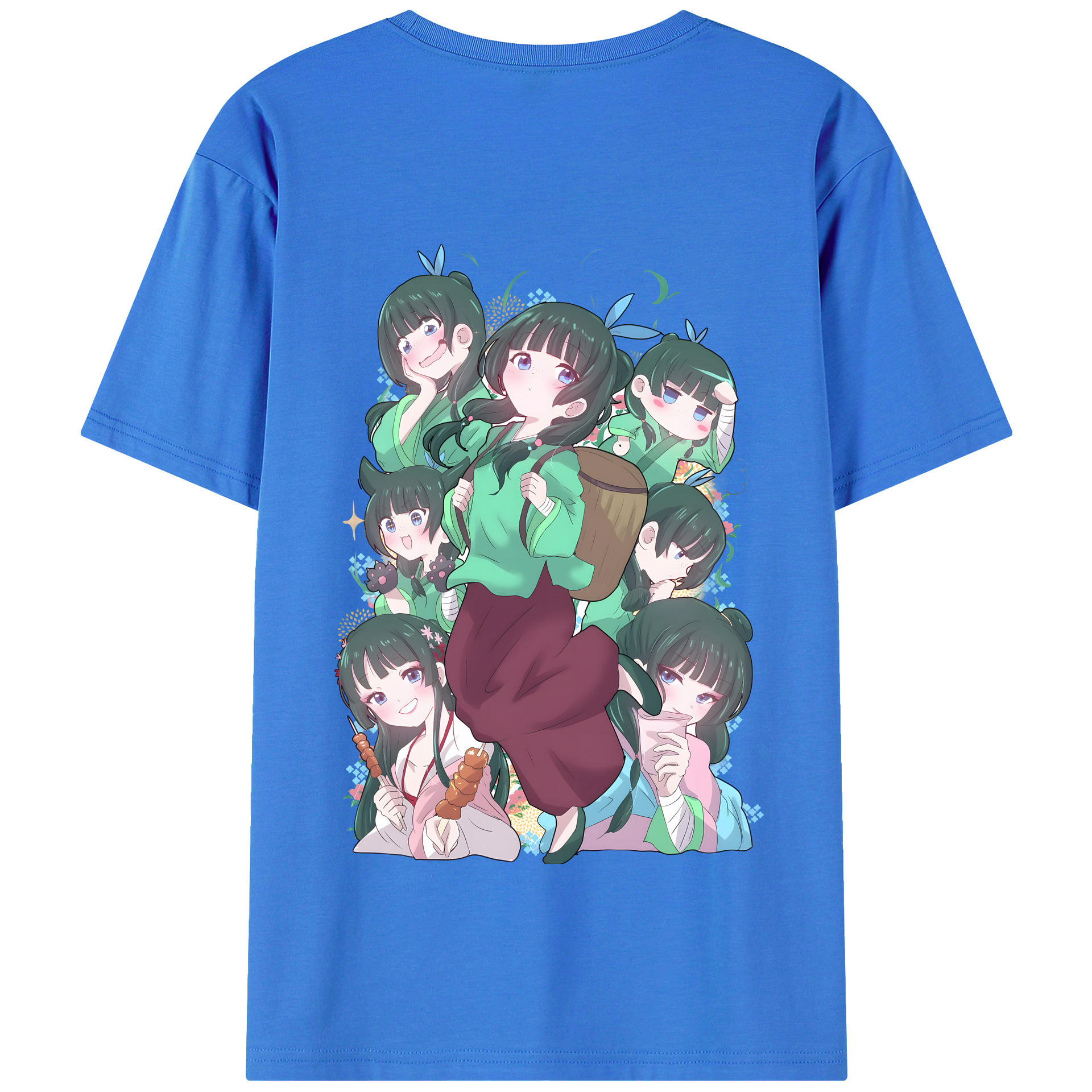 （画像用） 薬屋のひとりごと The Apothecary Diaries 綿100％半袖Tシャツ（背面プリント）