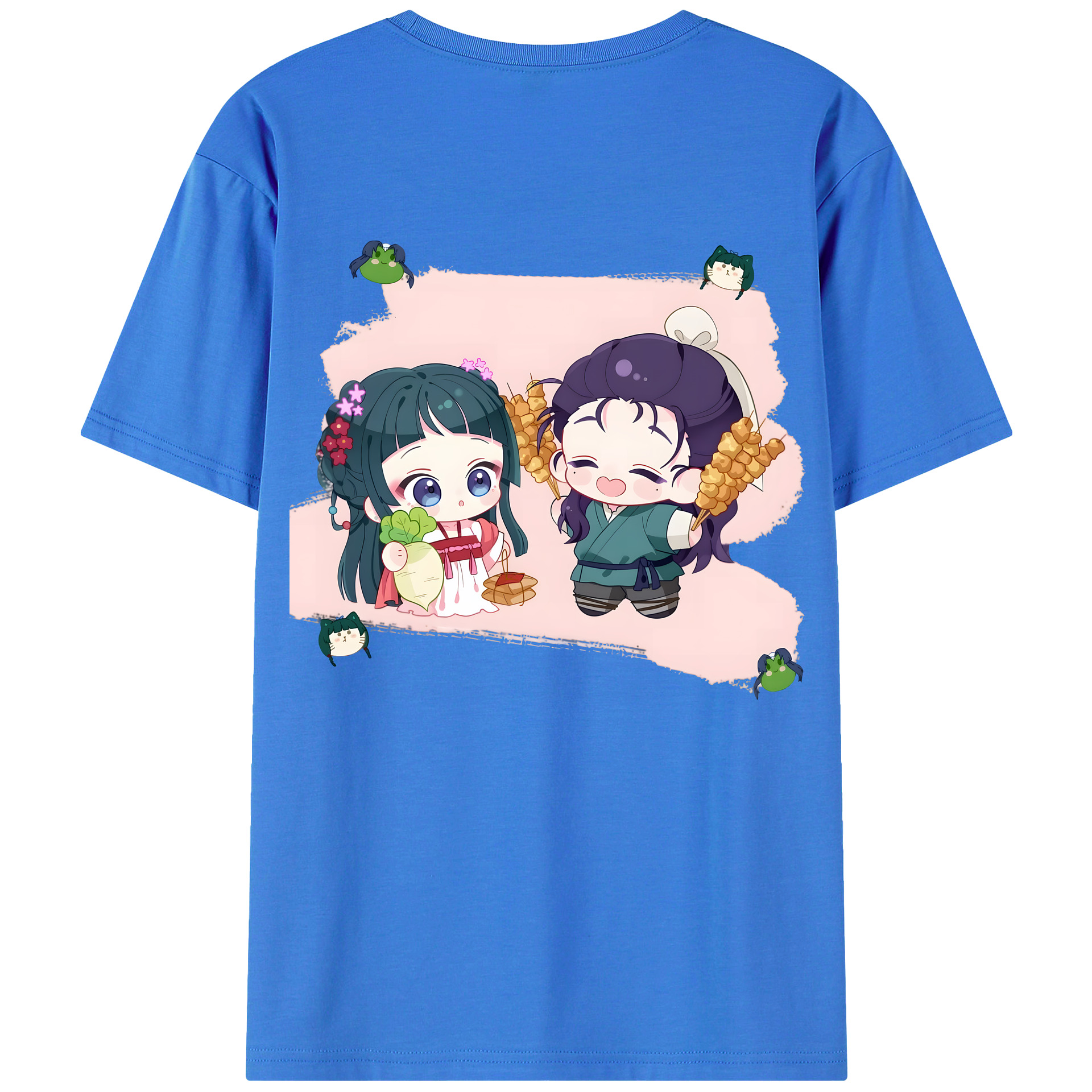 （画像用） 薬屋のひとりごと The Apothecary Diaries 綿100％半袖Tシャツ（背面プリント）