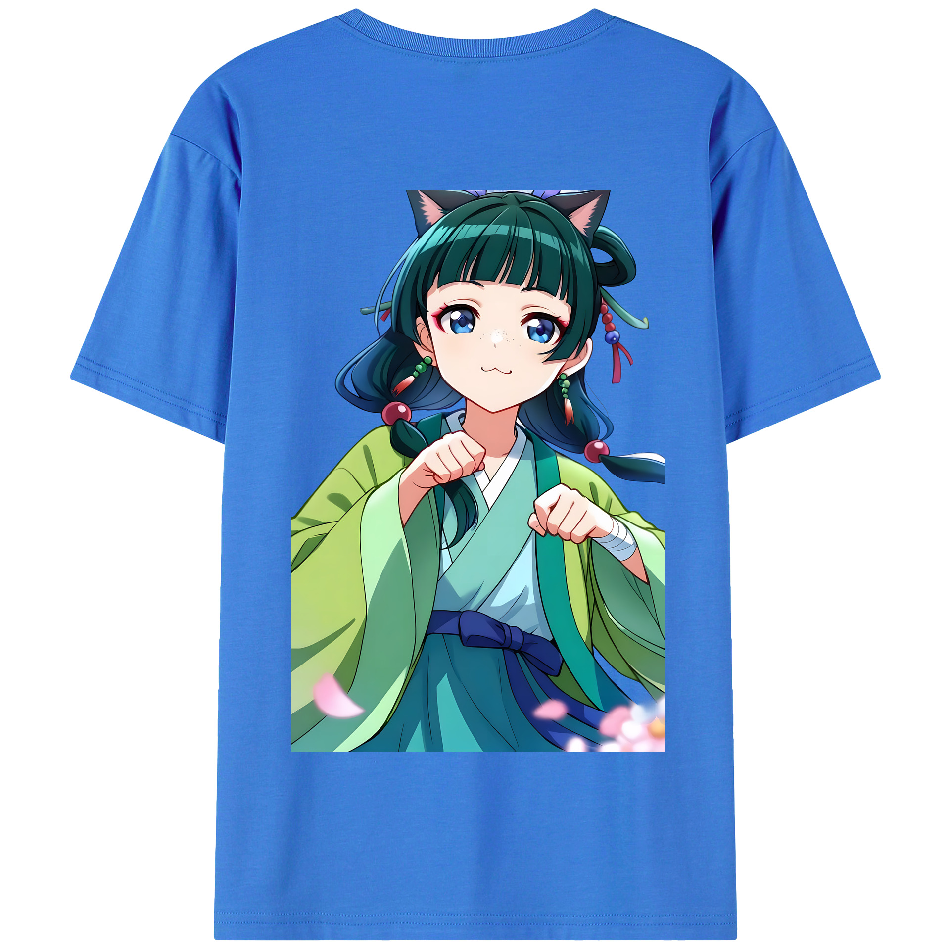 （画像用） 薬屋のひとりごと The Apothecary Diaries 綿100％半袖Tシャツ（背面プリント）